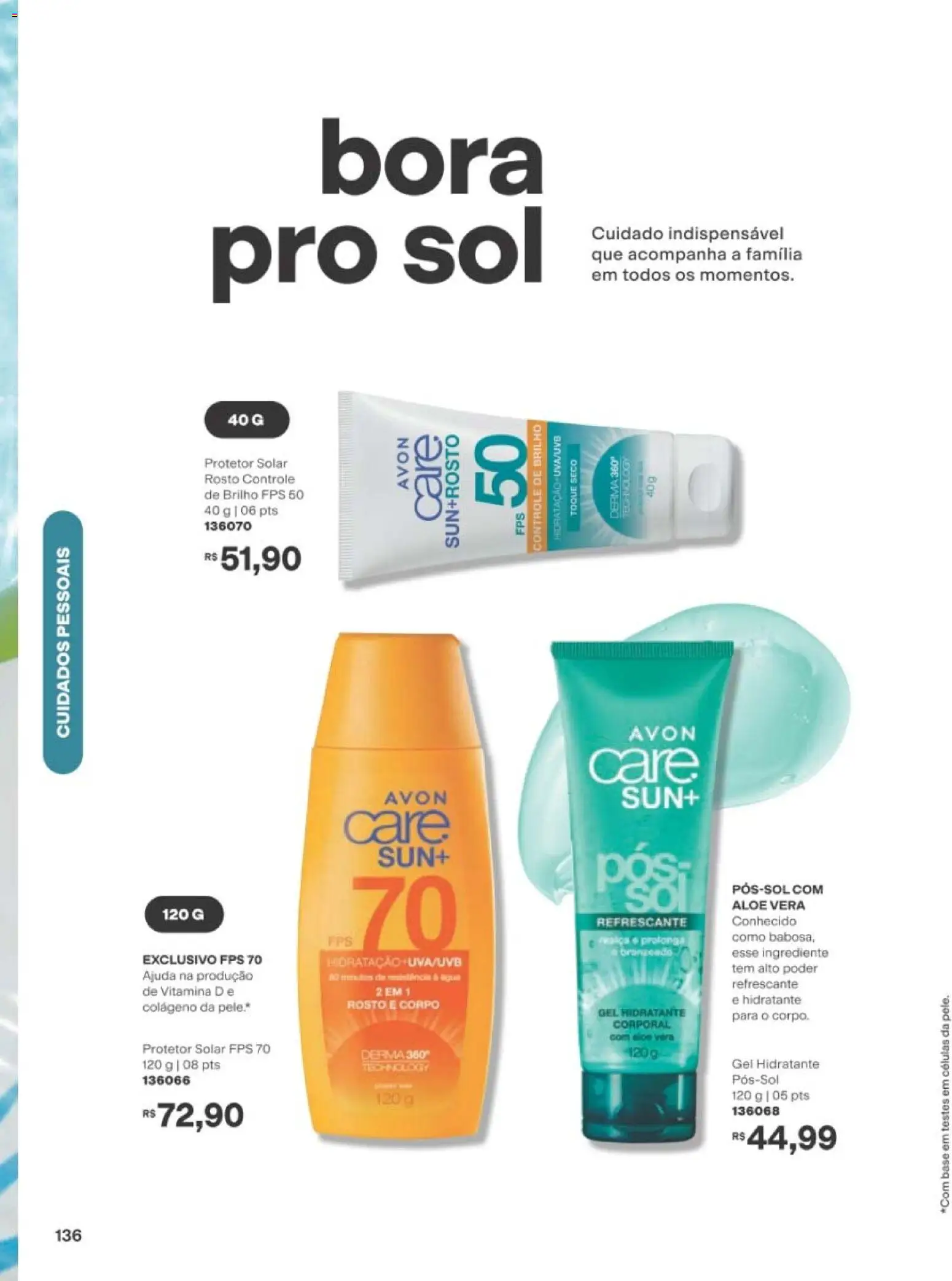 Avon Folheto - válido de 22/06/2026 | Página: 137 | Produtos: Colágeno, Protetor solar, Base, Vitamina d