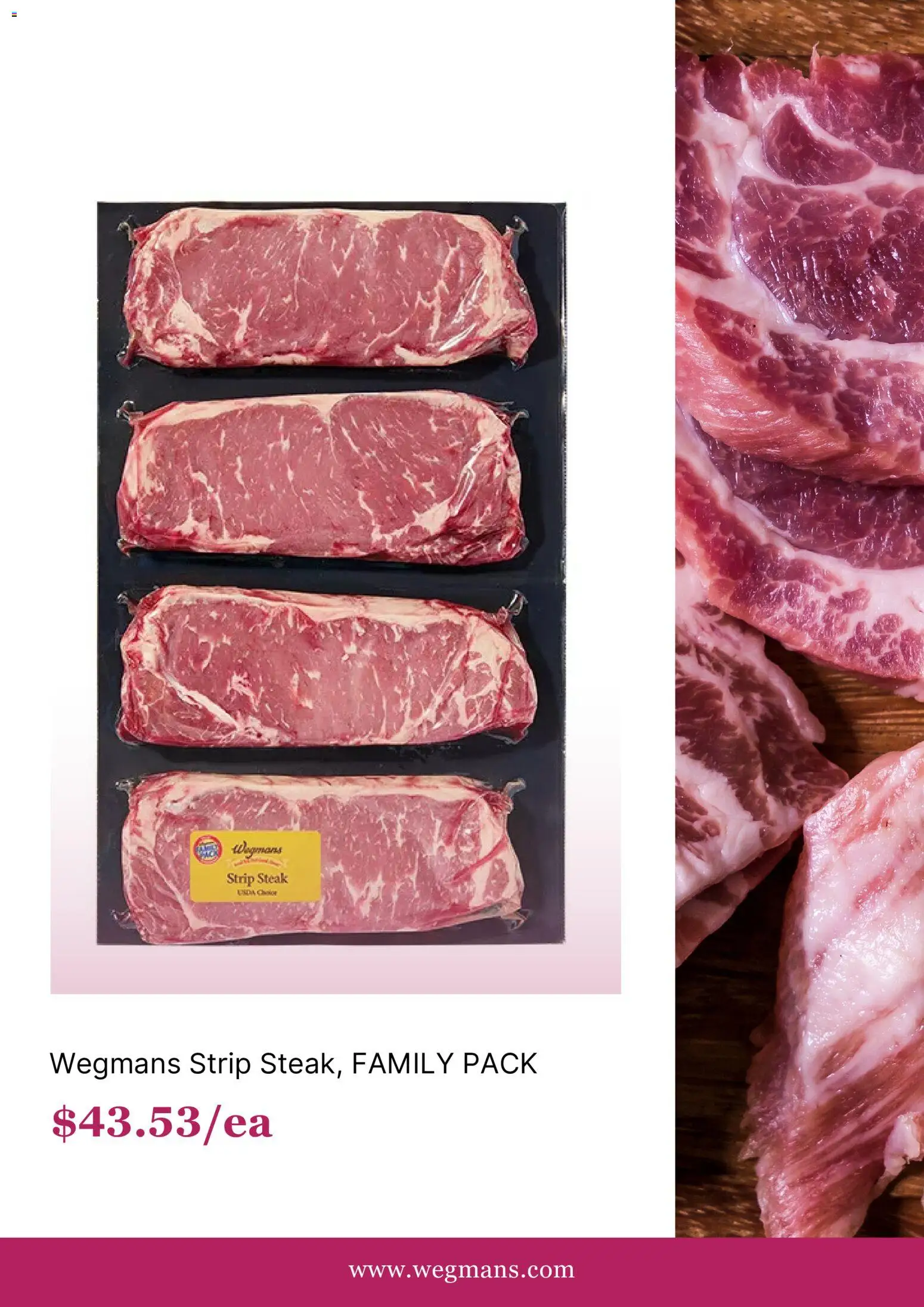 Wegmans Weekly Ad - valid from 09/01/2026 | Page: 3 | Products: Steak