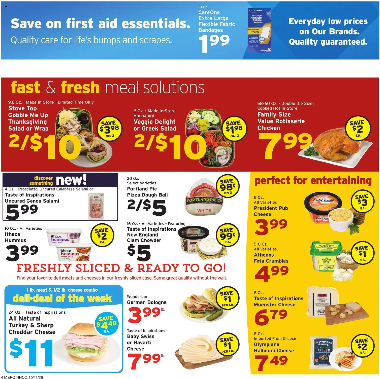 Hannaford Weekly Ad - valid from 10/11/2026 | Page: 4