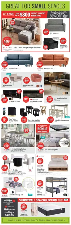 Preview of The Brick weekly flyer / circulaire from shop The Brick valid from 30.04.2026 | Page: 11