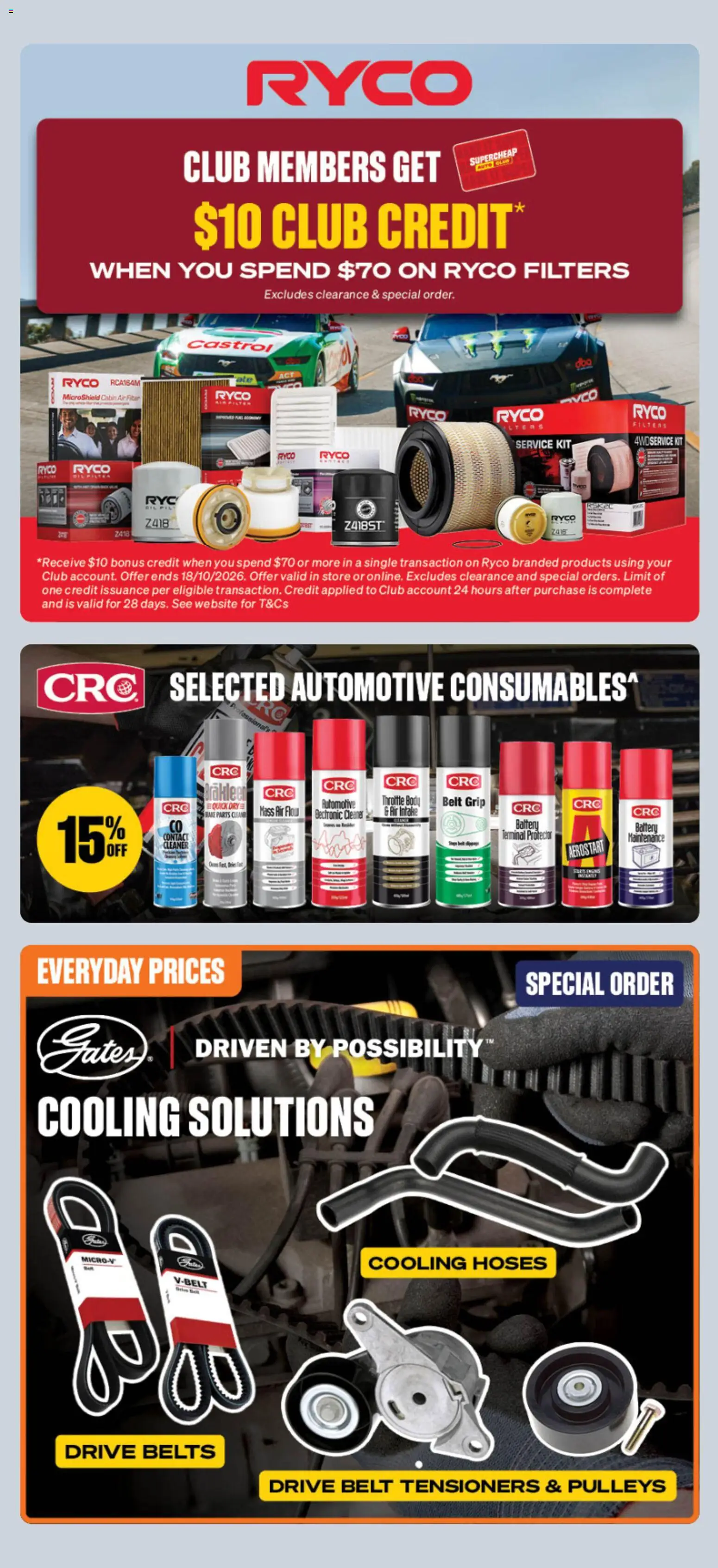 Supercheap Auto catalogue - valid from 30/09/2026 | Page: 7 | Products: Battery, Cleaner, Flour, Belt
