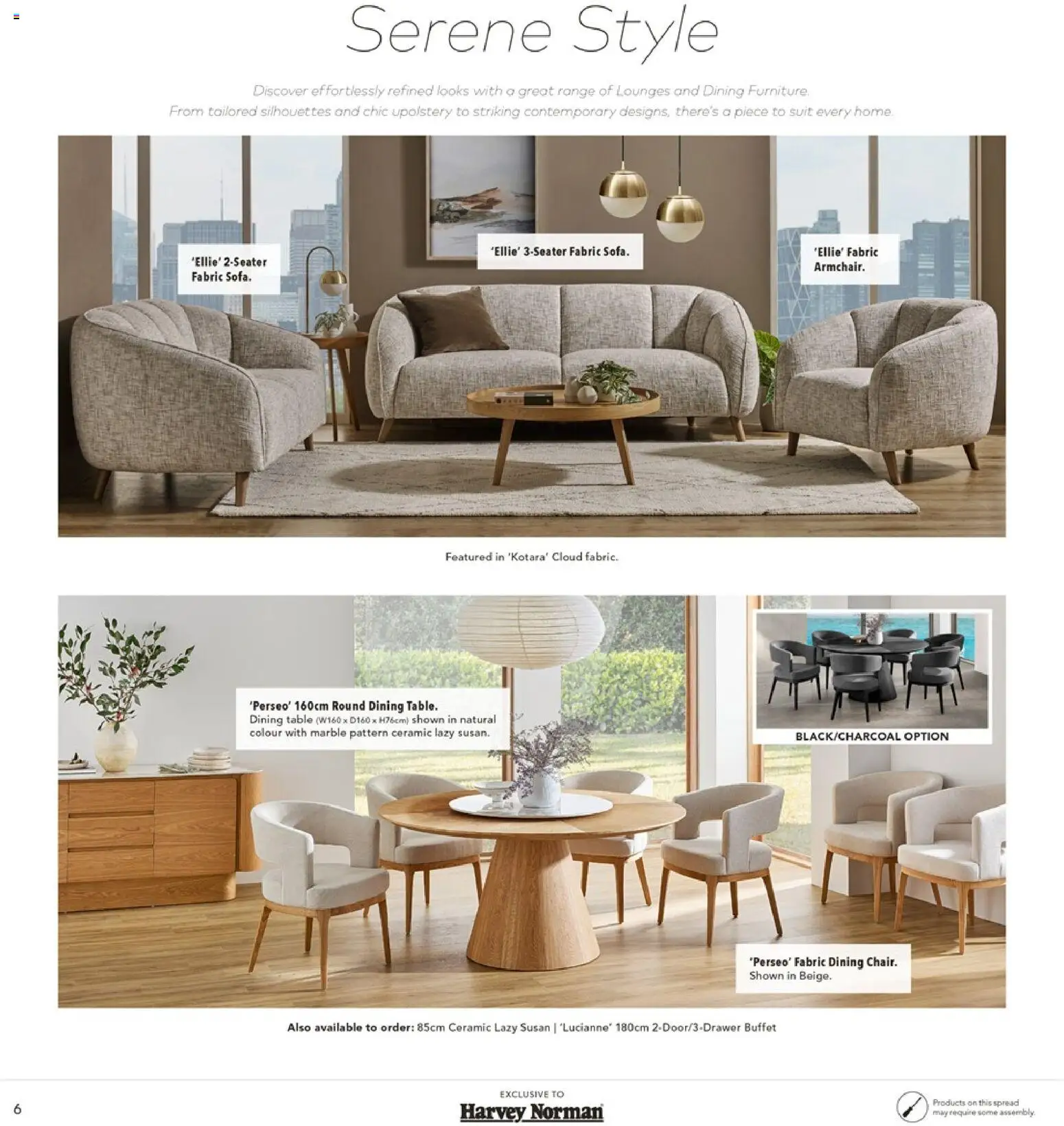 Harvey Norman catalogue - valid from 12.02.2026 | Page: 6 | Products: Table, Suit