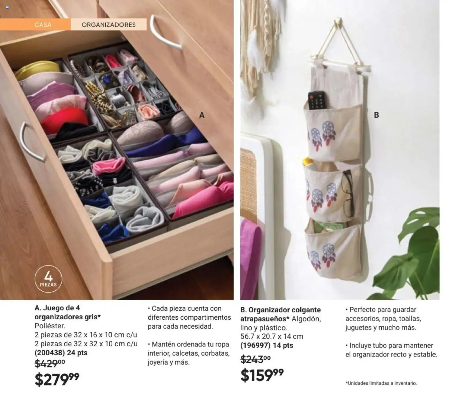 Nuevas ofertas de AVON válidas en toda la República Mexicana desde el 11/09/2026. ¡Encuentra las mejores ofertas en AVON Casa & Estilo 14 2026! | Página: 18 | Productos: Juego, Organizador, Ropa, Juguetes