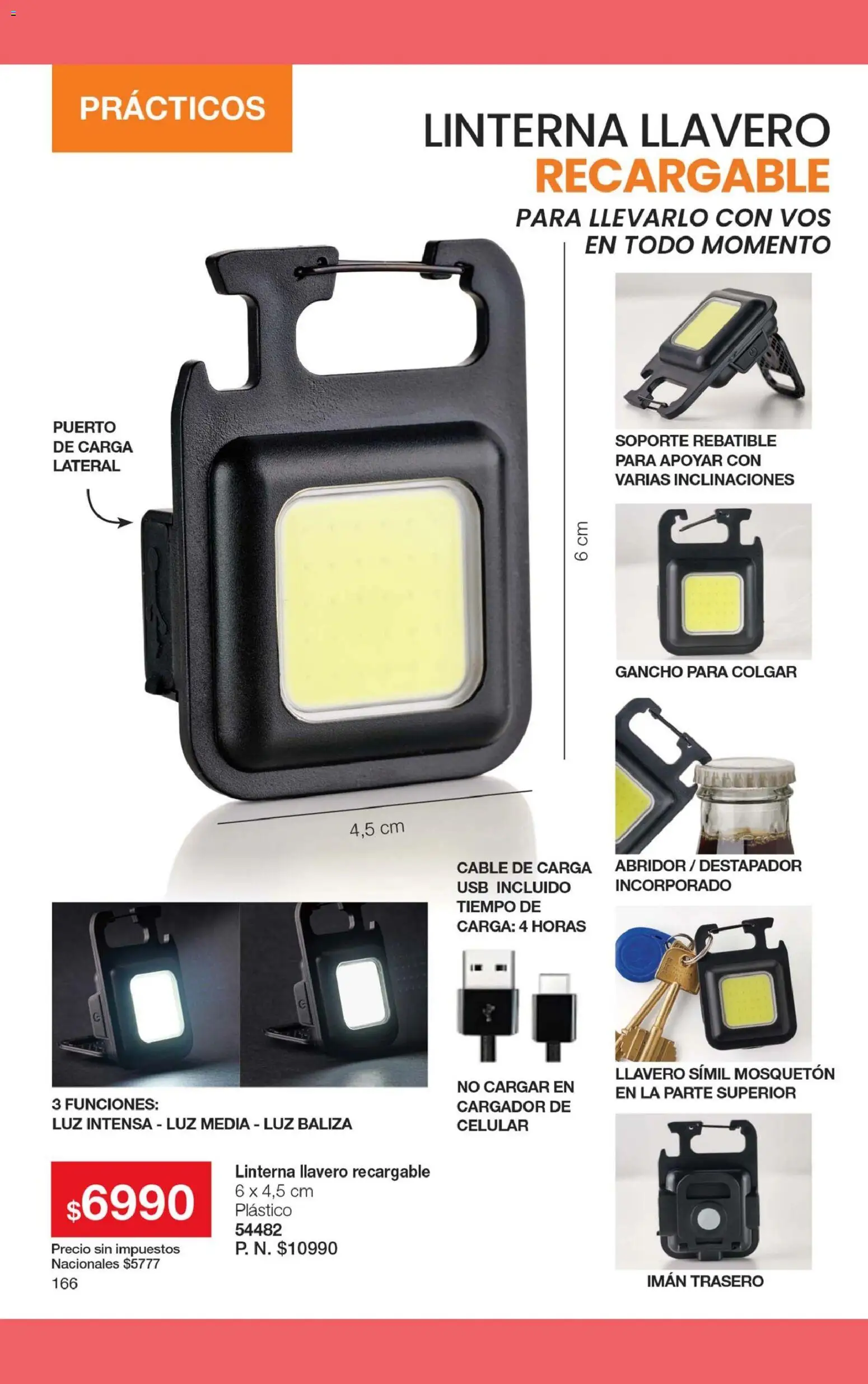 Gigot - CAMPAÑA 09 │ válido desde el 18.05.2026 | Página: 172 | Productos: Usb, Linterna, Llavero, Destapador