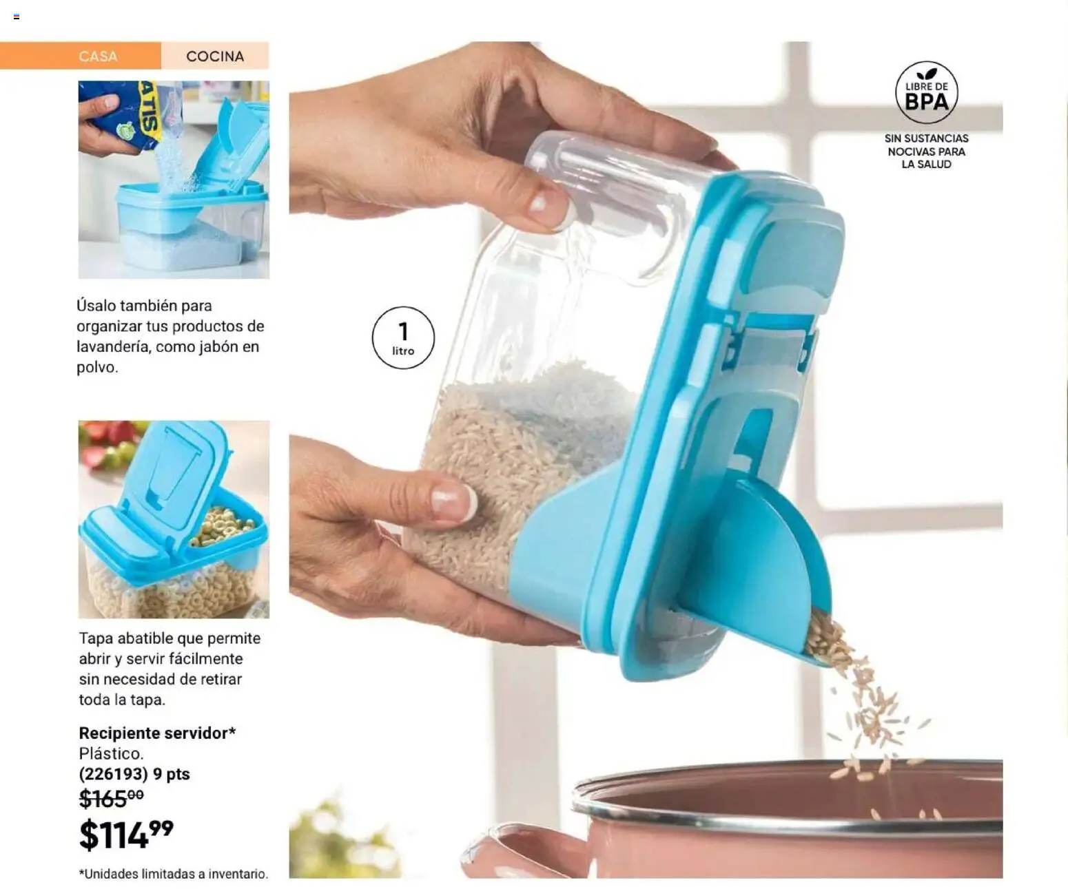 Nuevas ofertas de AVON válidas en toda la República Mexicana desde el 31/07/2026. ¡Encuentra las mejores ofertas en AVON Casa & Estilo 12 2026! | Página: 28 | Productos: Cocina, Jabón