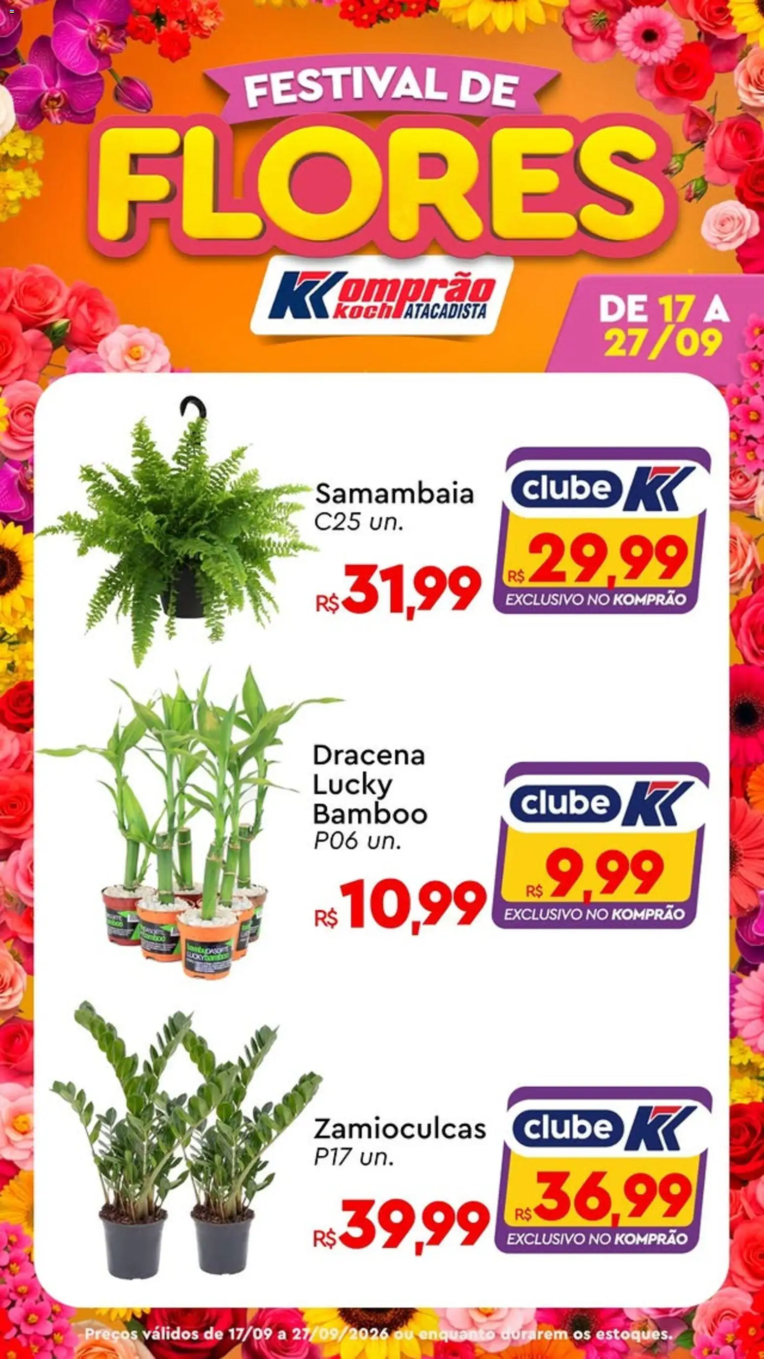 Komprao Atacadista Folheto - válido de 17/09/2026 | Página: 2 | Produtos: Flores