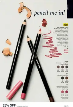 Preview of Avon weekly ads valid from 03.06.2026 | Page: 73 | Products: Plum, Pencil, Blush, Lipstick