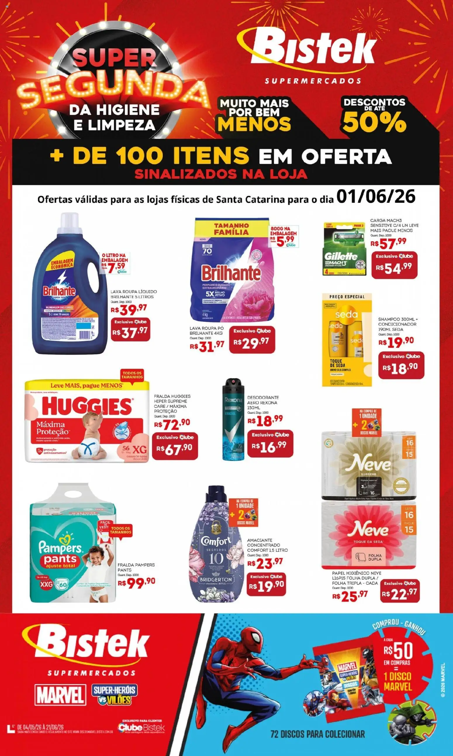 Bistek Supermercados Folheto - válido de 01.06.2026 | Página: 1