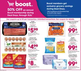 Preview of Food 4 Less weekly ads valid from 09/30/2026 | Page: 8 | Products: Clip, Makeup Remover, Eggs, Protein