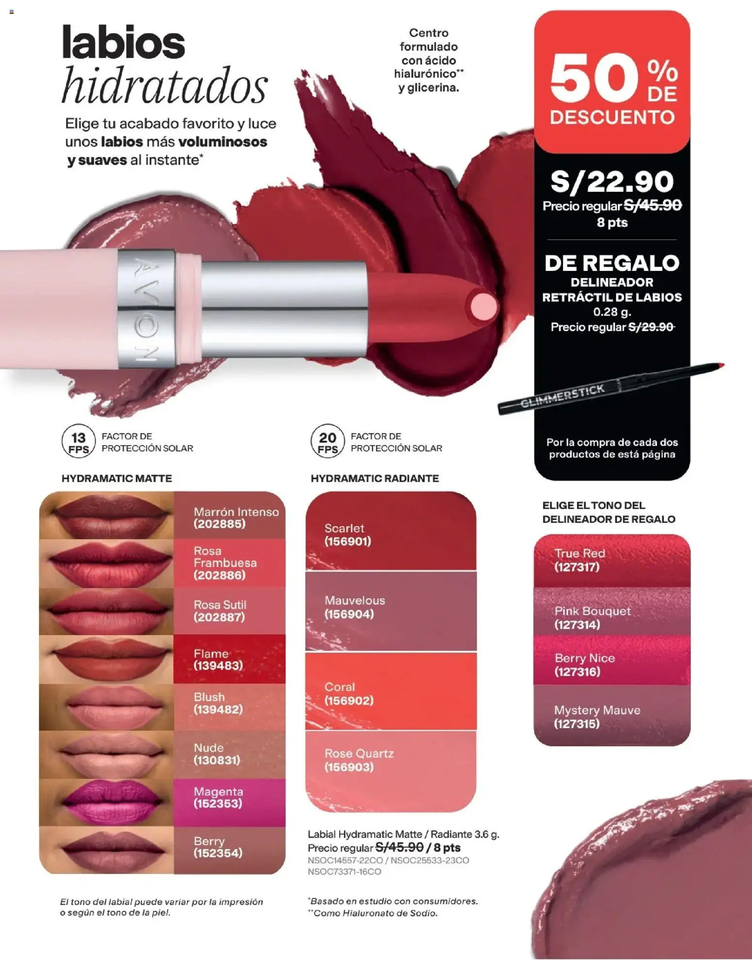 Catálogo Avon válido desde 11/08/2026 | Página: 34 | Productos: Delineador