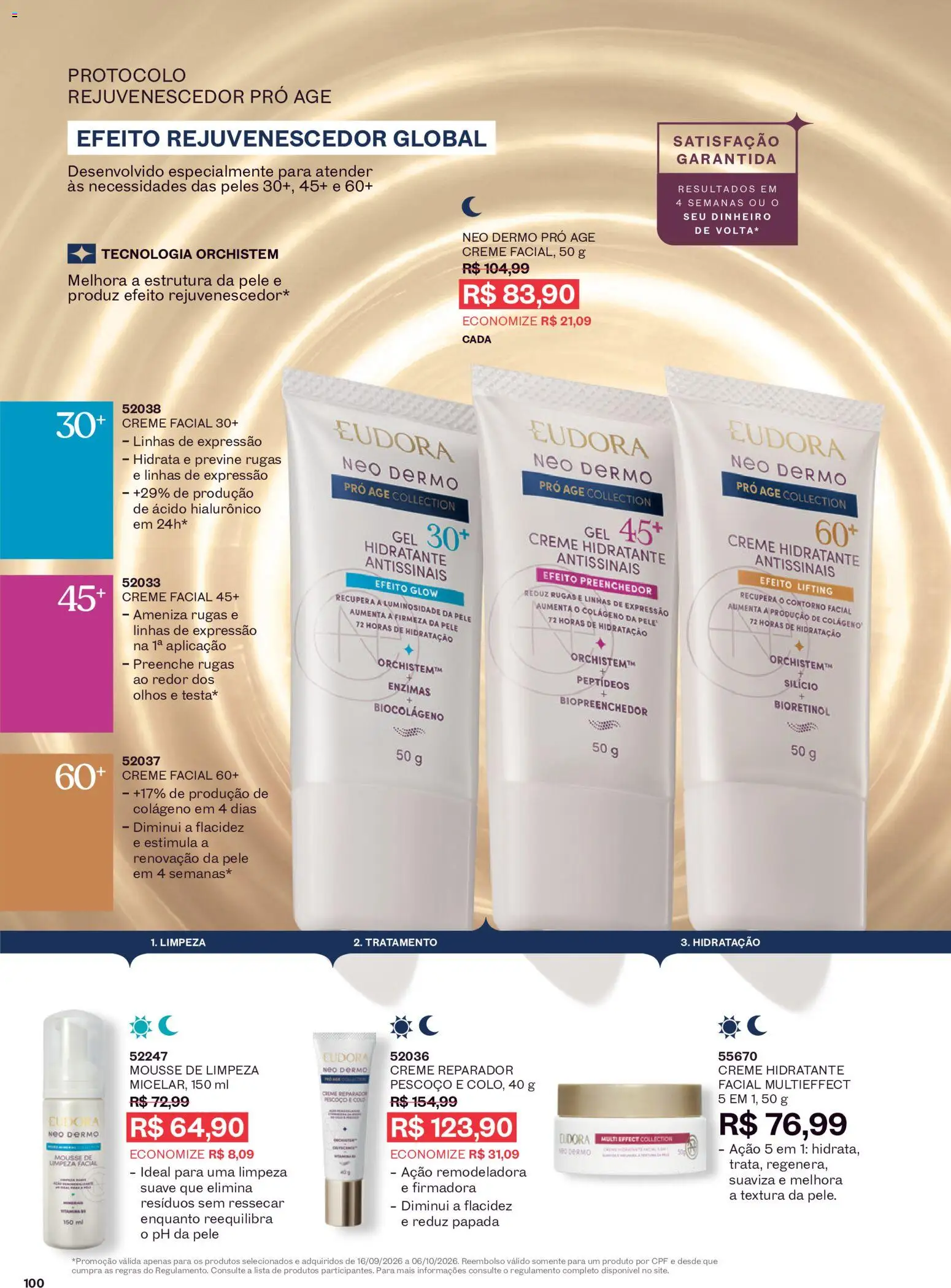 Eudora Folheto - válido de 16/09/2026 | Página: 103 | Produtos: Creme facial, Mousse, Colágeno, Creme
