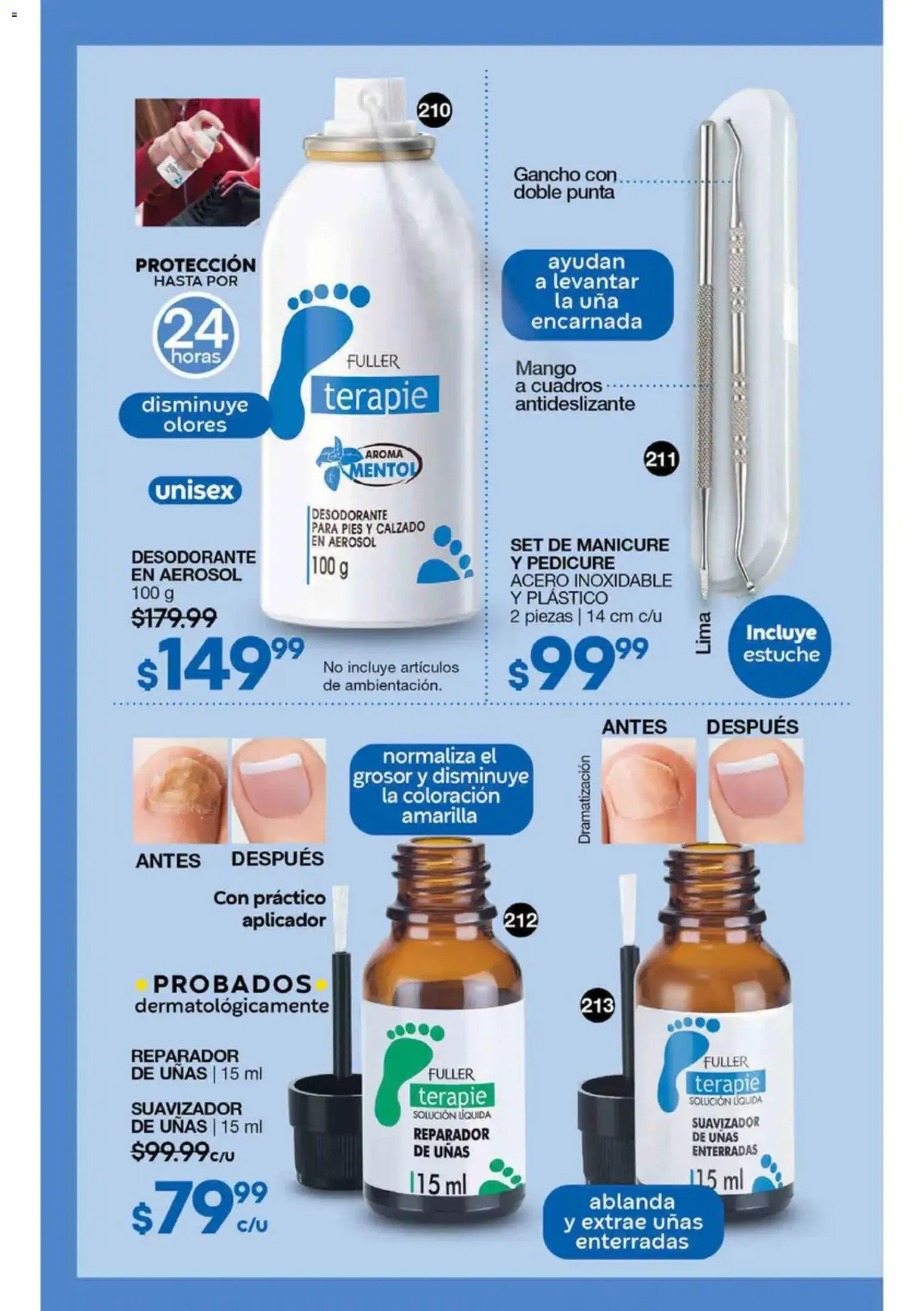 Nuevas ofertas de Fuller válidas en toda la República Mexicana desde el 19/08/2026. ¡Encuentra las mejores ofertas en Fuller campaña 10 2026! | Página: 86 | Productos: Desodorante, Lima, Mango, Estuche