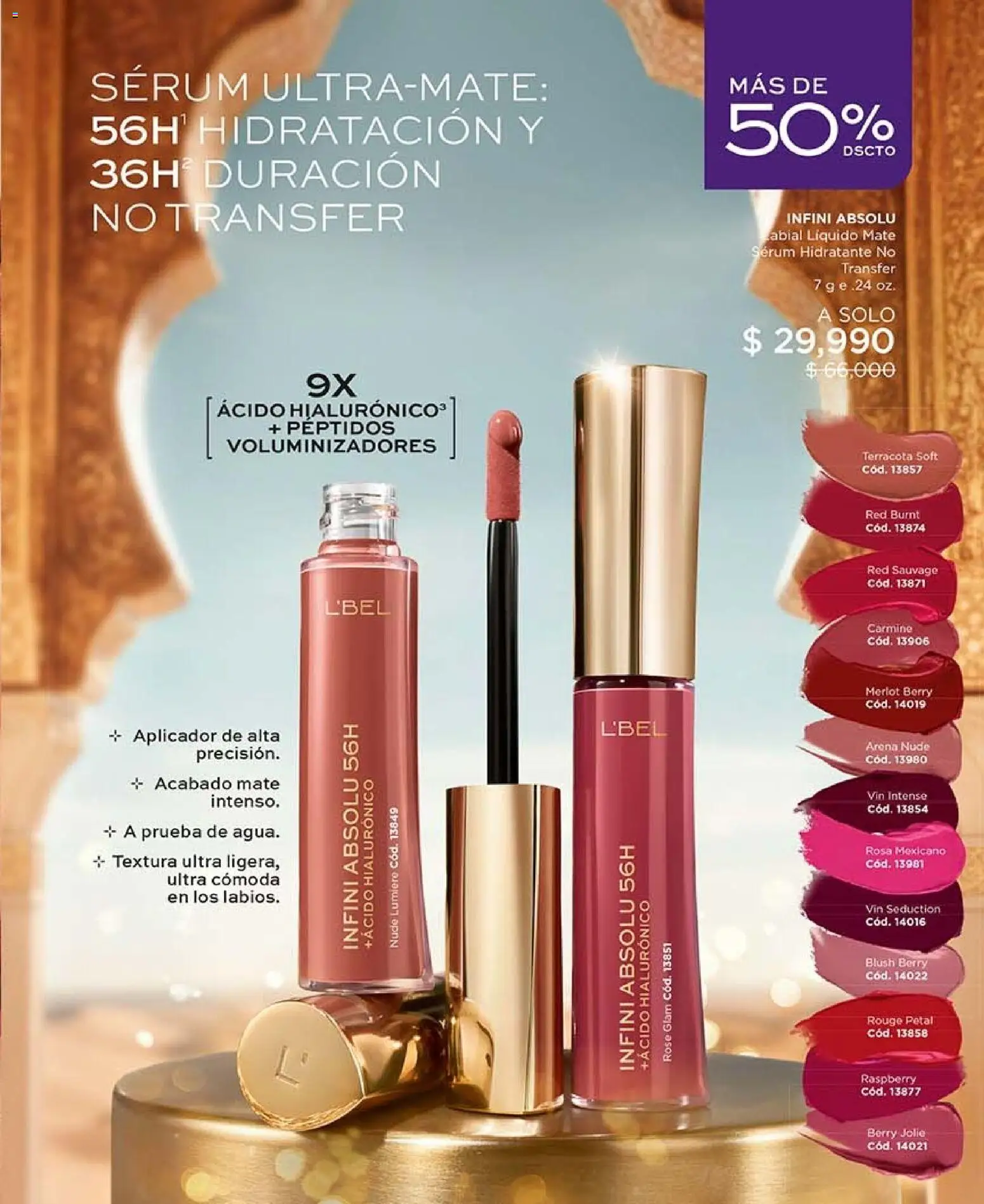 L'Bel revista - valida desde el 30/10/2026 | Página: 7 | Productos: Serum, Cómoda