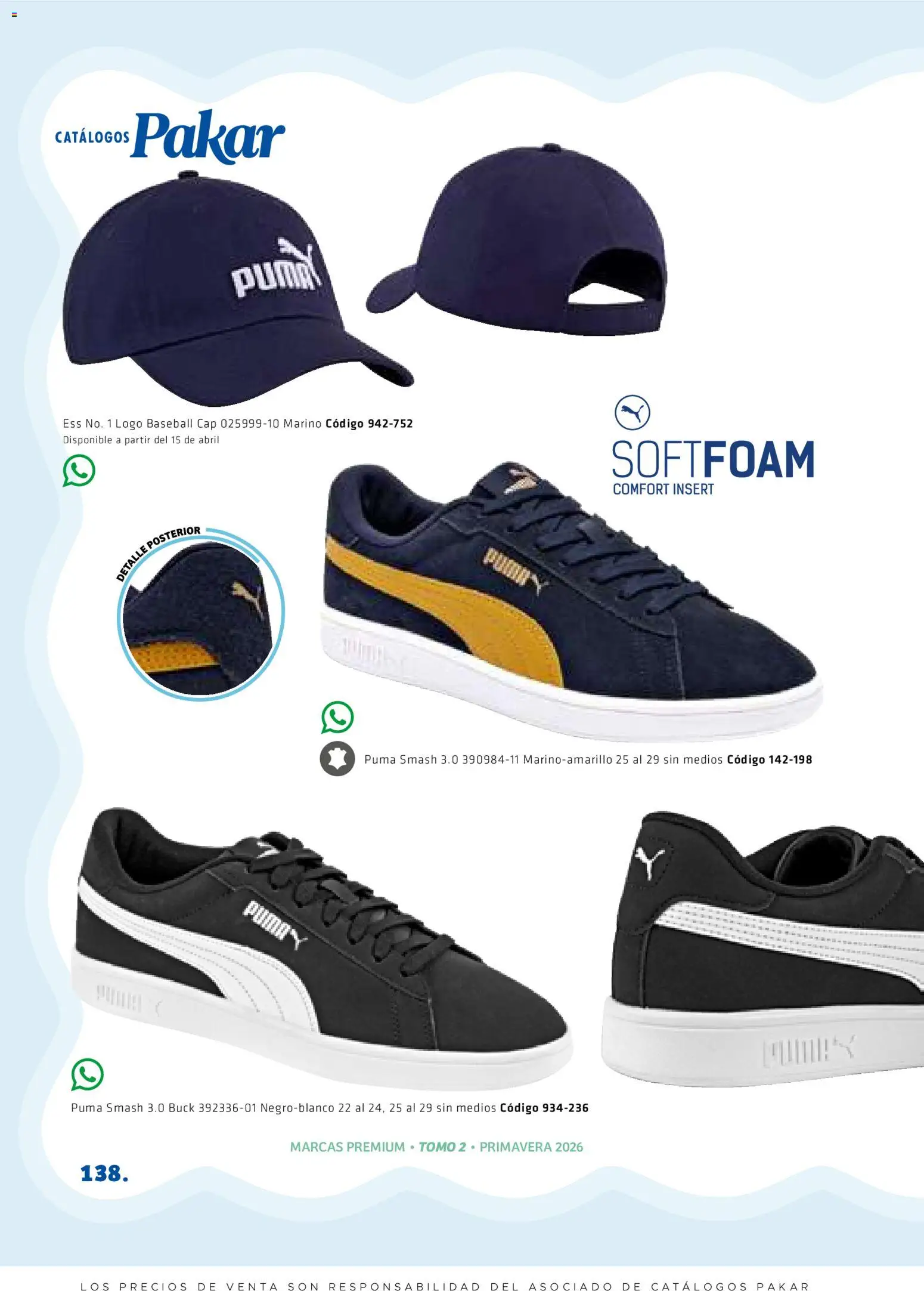 Nuevas ofertas de SC Pakar válidas en toda la República Mexicana desde el 27/02/2026. ¡Encuentra las mejores ofertas en SC Pakar catálogo Premium Men Tomo 2! | Página: 138