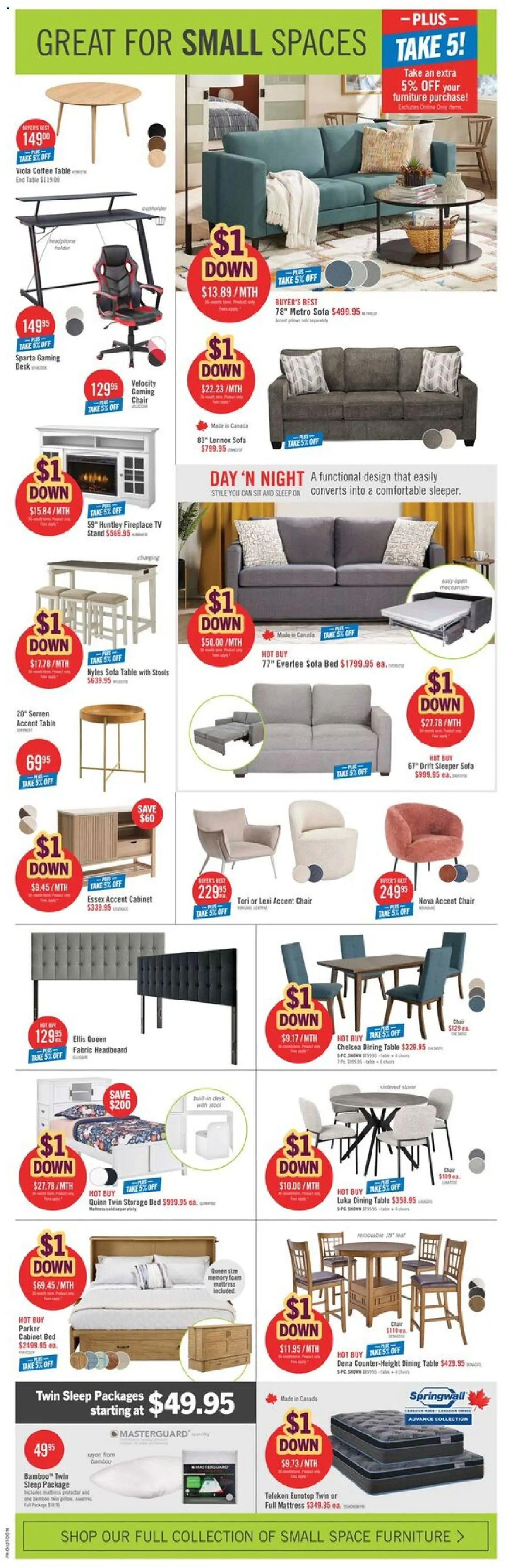 The Brick flyer valid from Oct 27, 2026 | Page: 13