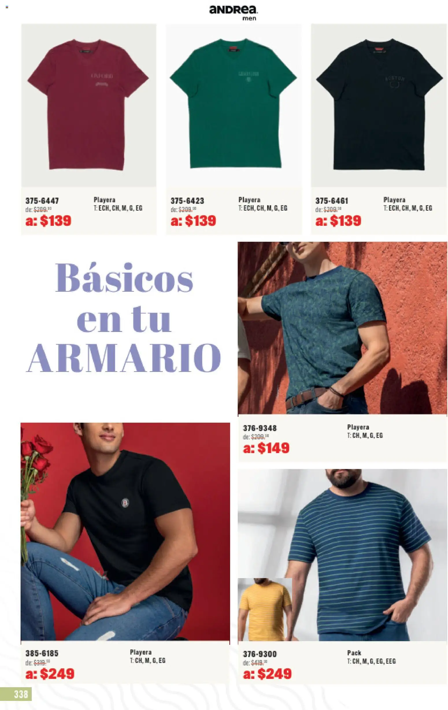 Nuevas ofertas de Andrea válidas en toda la República Mexicana desde el 31.05.2026. ¡Encuentra las mejores ofertas en Andrea catálogo Outlet! | Página: 338