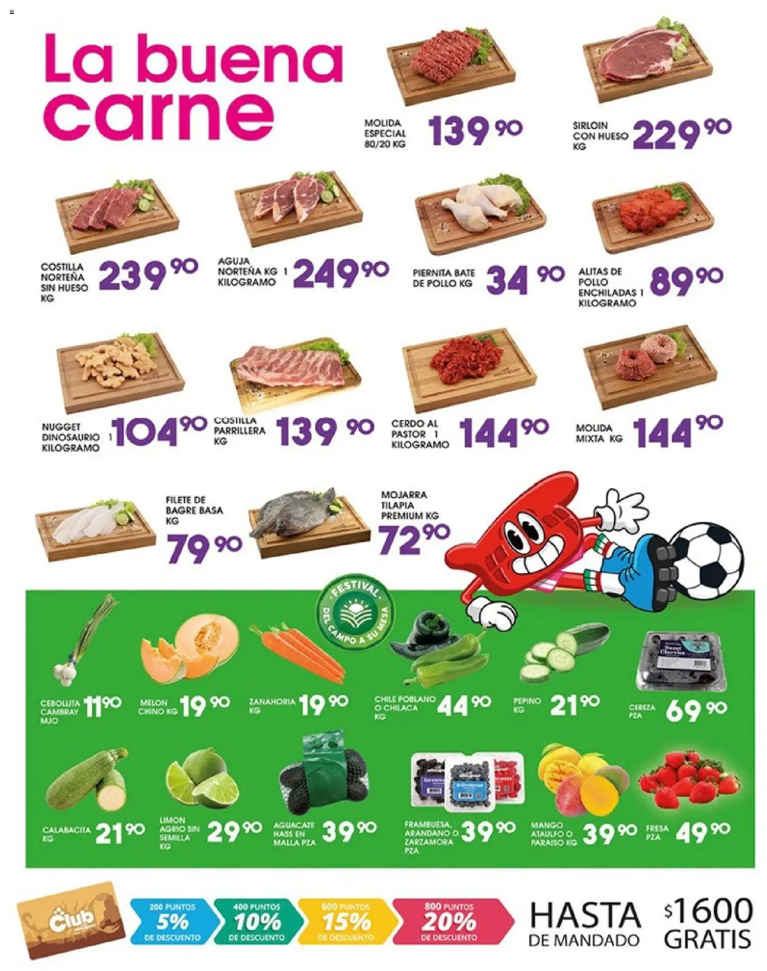 Nuevas ofertas de Alsuper válidas en toda la República Mexicana desde el 12.06.2026. ¡Encuentra las mejores ofertas en Alsuper folleto Durango! | Página: 2 | Productos: Melón, Limón, Malla, Zanahoria