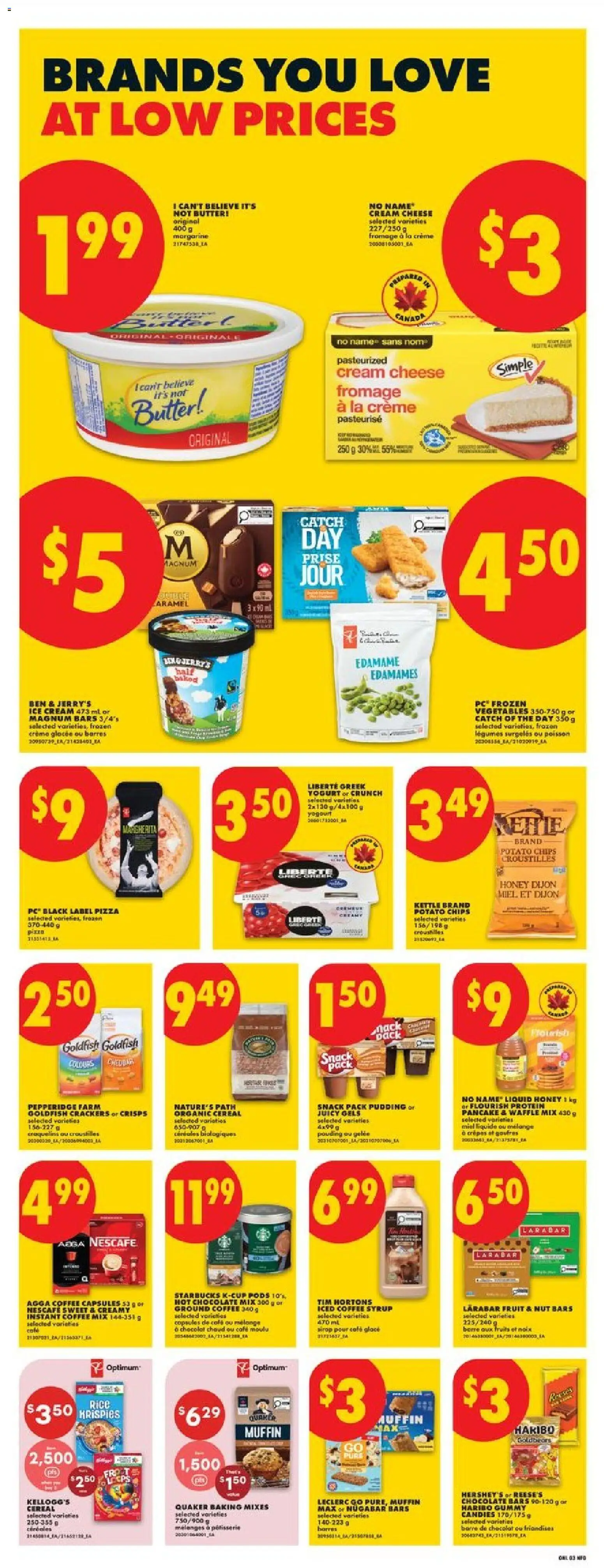 No Frills flyer valid from Aug 20, 2026 | Page: 8 | Products: Fruit, Magnum, Syrup, Pizza