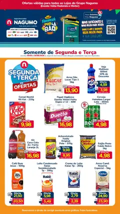 Nagumo ofertas Segunda e Terça - Pré-Visualização do folheto da loja Nagumo, válido de 25.05.2026