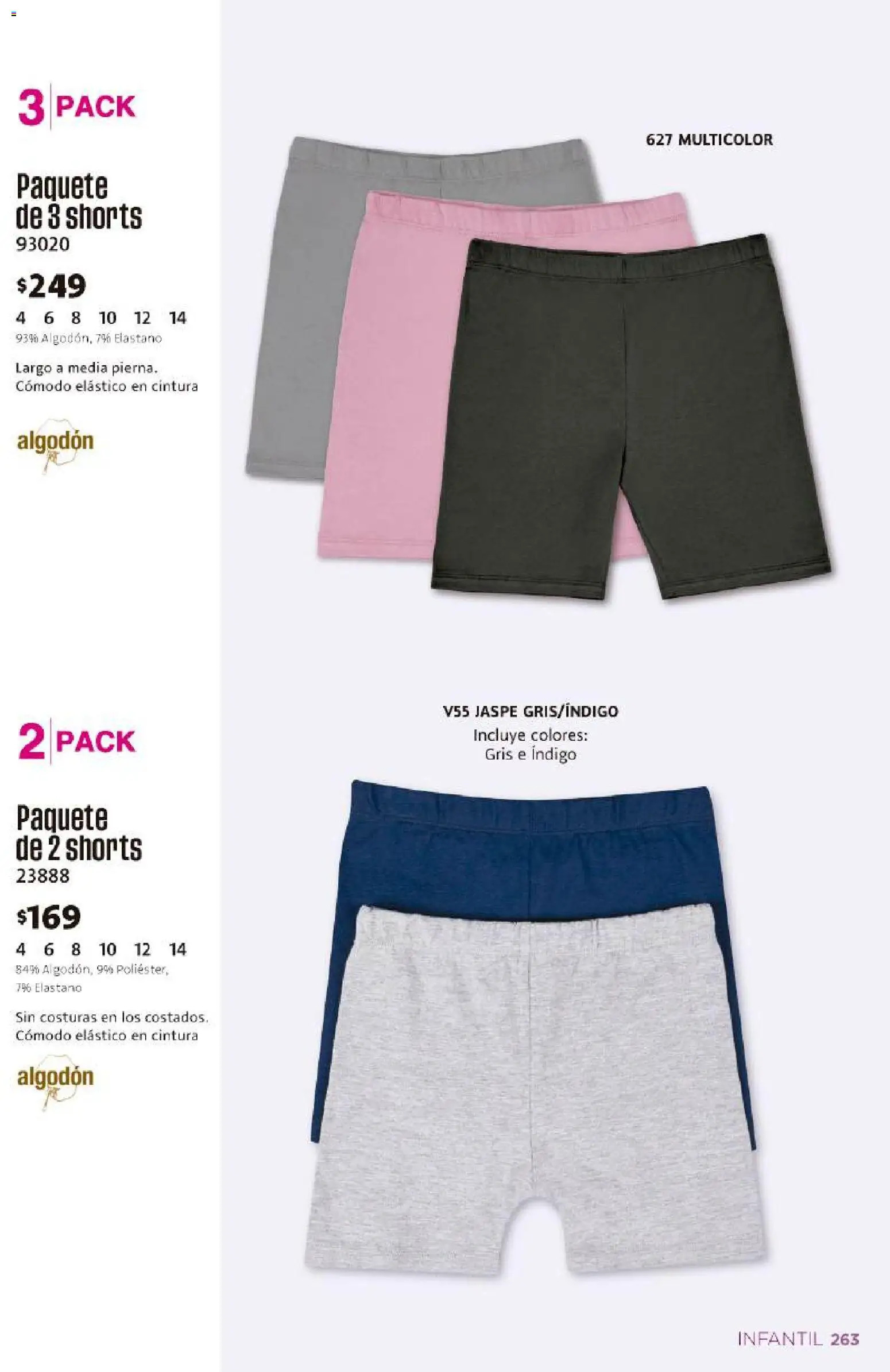 Nuevas ofertas de Ilusión válidas en toda la República Mexicana desde el 01/08/2026. ¡Encuentra las mejores ofertas en Ilusión catálogo Otoño! | Página: 265 | Productos: Algodón