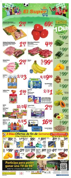 Preview of El Super weekly ads valid from 06/24/2026