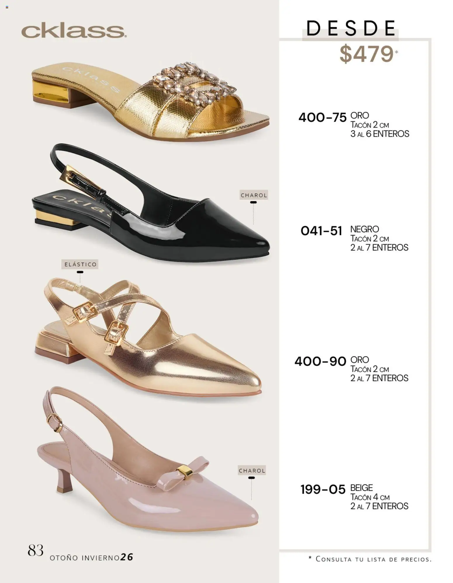 Nuevas ofertas de Cklass válidas en toda la República Mexicana desde el 08/07/2026. ¡Encuentra las mejores ofertas en Cklass catálogo Gala y glamour! | Página: 27