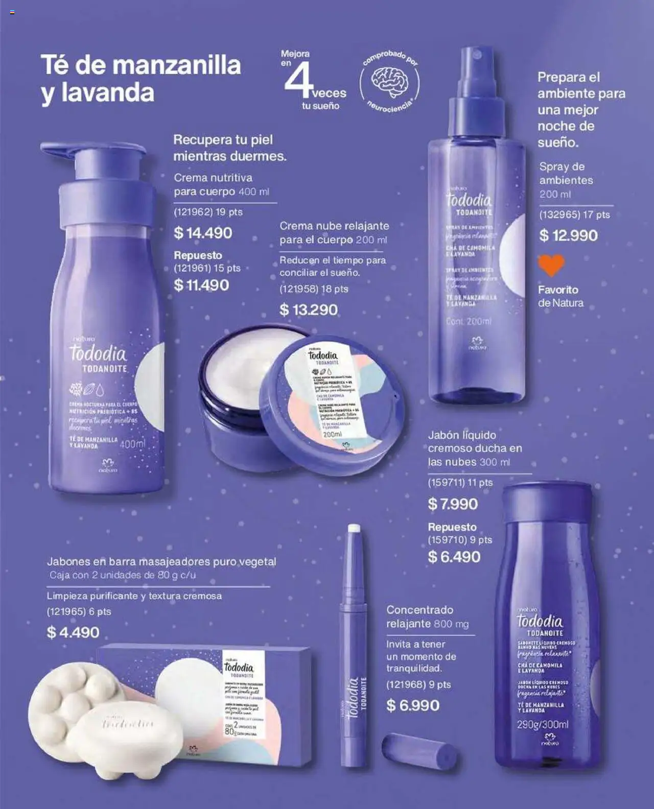 Natura catálogo │ válido desde el 26.06.2025 | Página: 110 | Productos: Caja, Ducha, Jabón, Crema