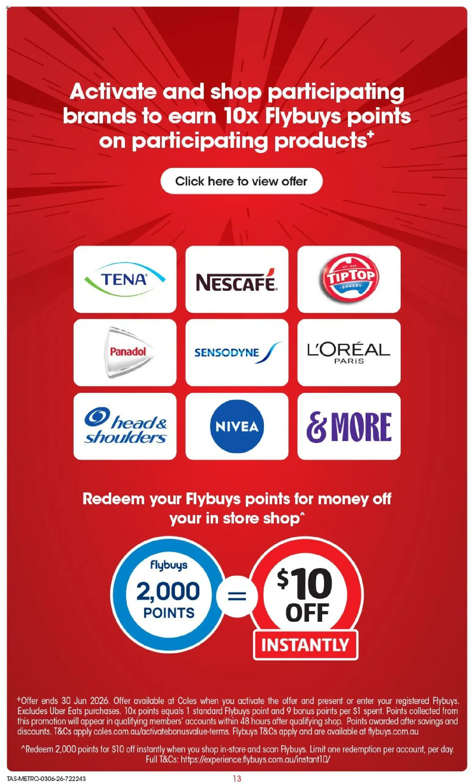Coles catalogue - valid from 03.06.2026 | Page: 13 | Products: Bakery