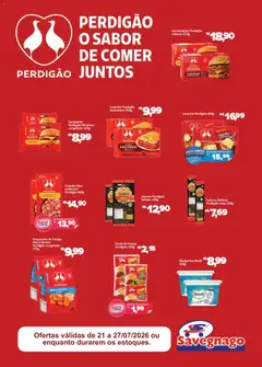 Savegnago ofertas BRF - Pré-Visualização do folheto da loja Savegnago, válido de 21/07/2026