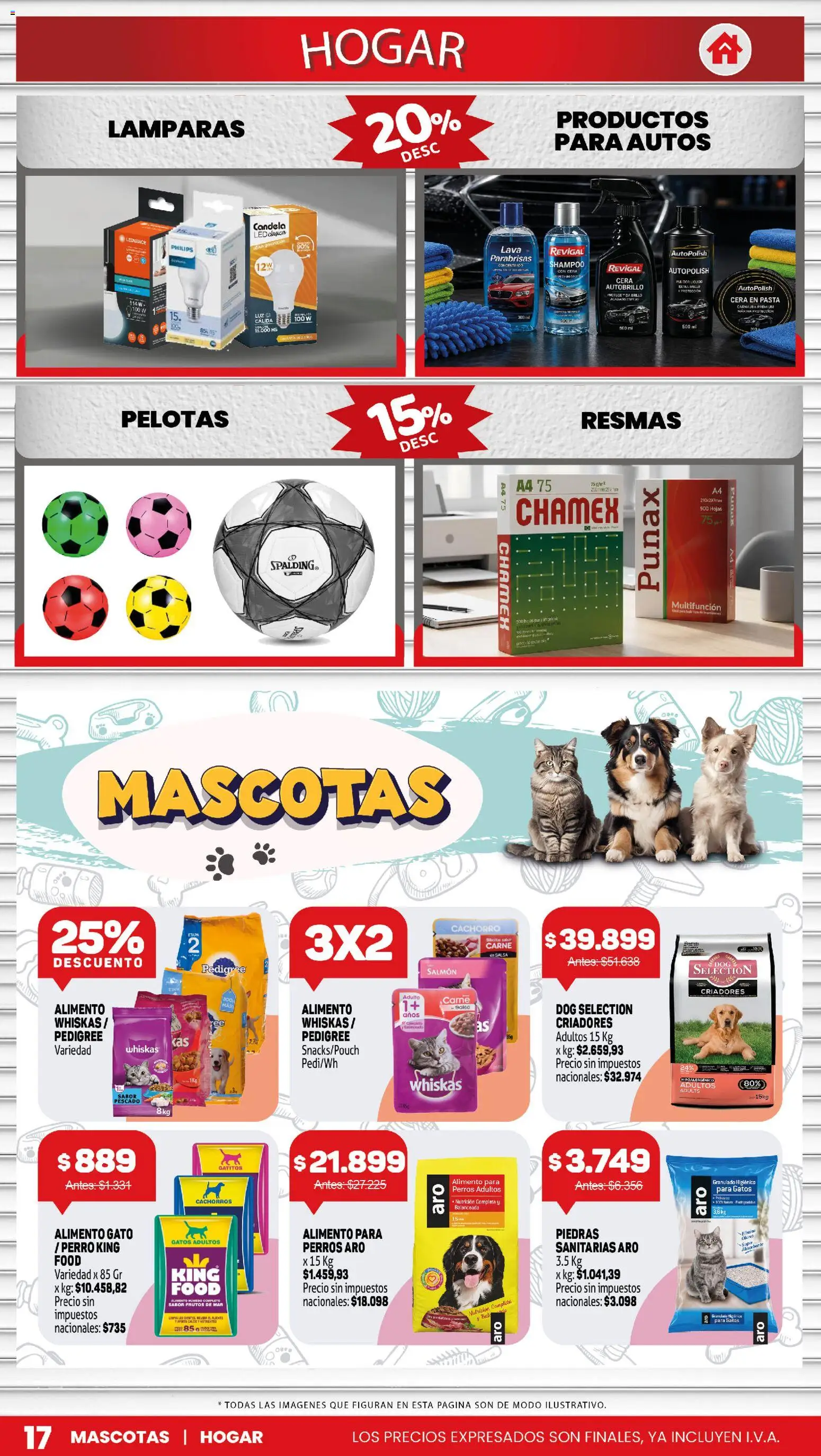 Makro Ofertas │ válido desde el 10/09/2026 | Página: 17 | Productos: Shampoo, Carne, Brillo, Lámparas
