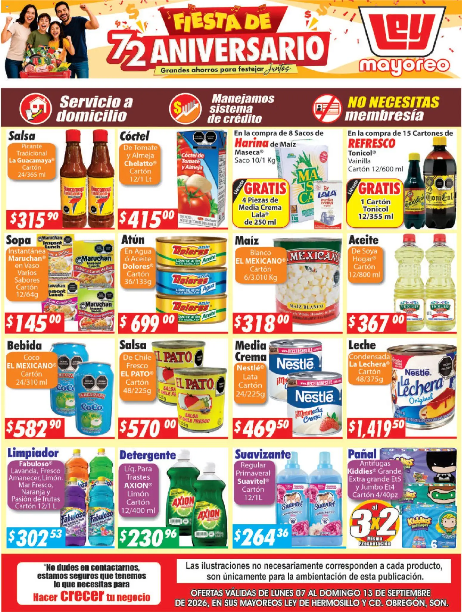 Nuevas ofertas de Casa Ley válidas en toda la República Mexicana desde el 07/09/2026. ¡Encuentra las mejores ofertas en Casa Ley folleto Hermosillo! | Página: 2