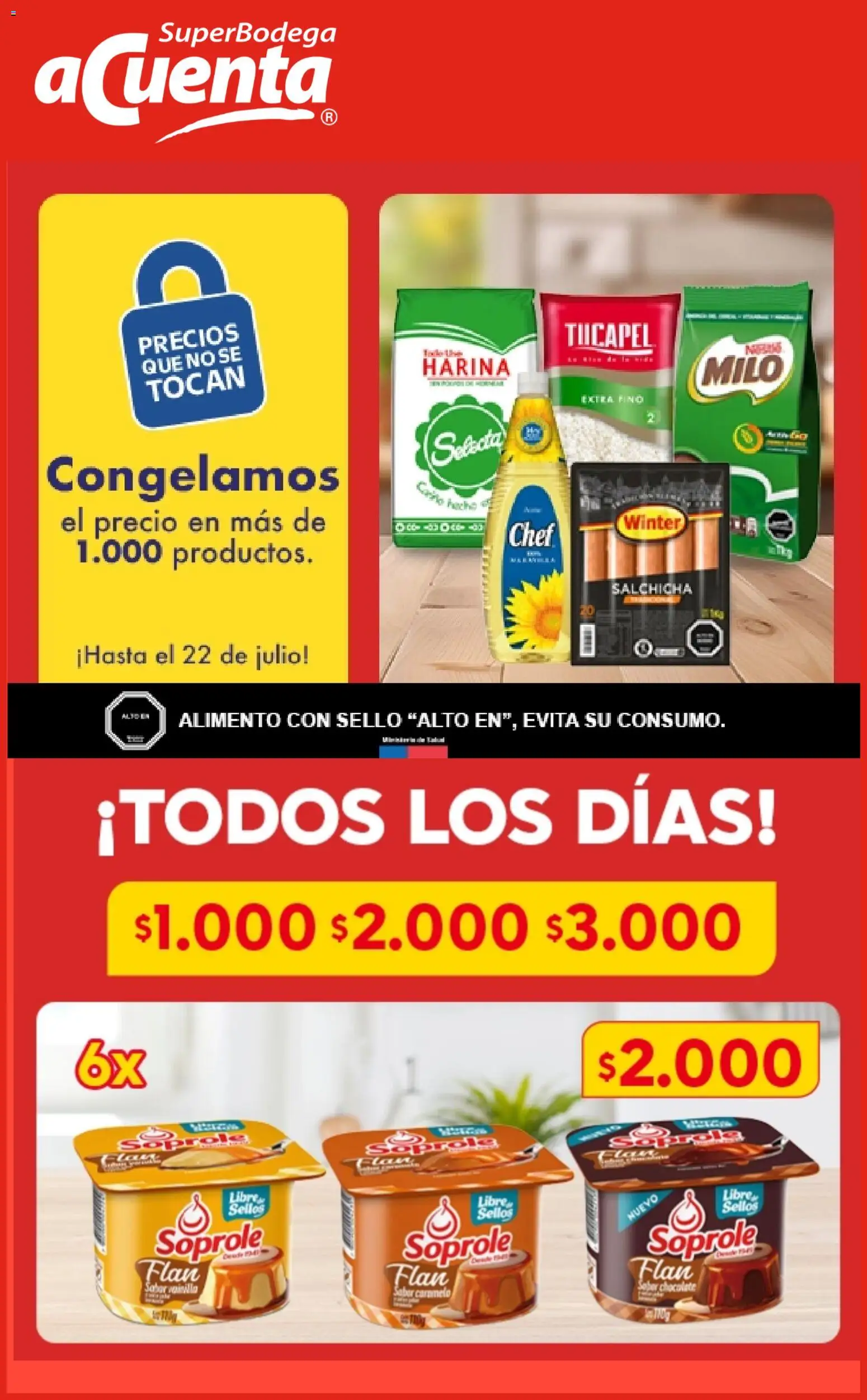 Super Bodega aCuenta Ofertas │ válido desde el 06.07.2026 | Página: 1