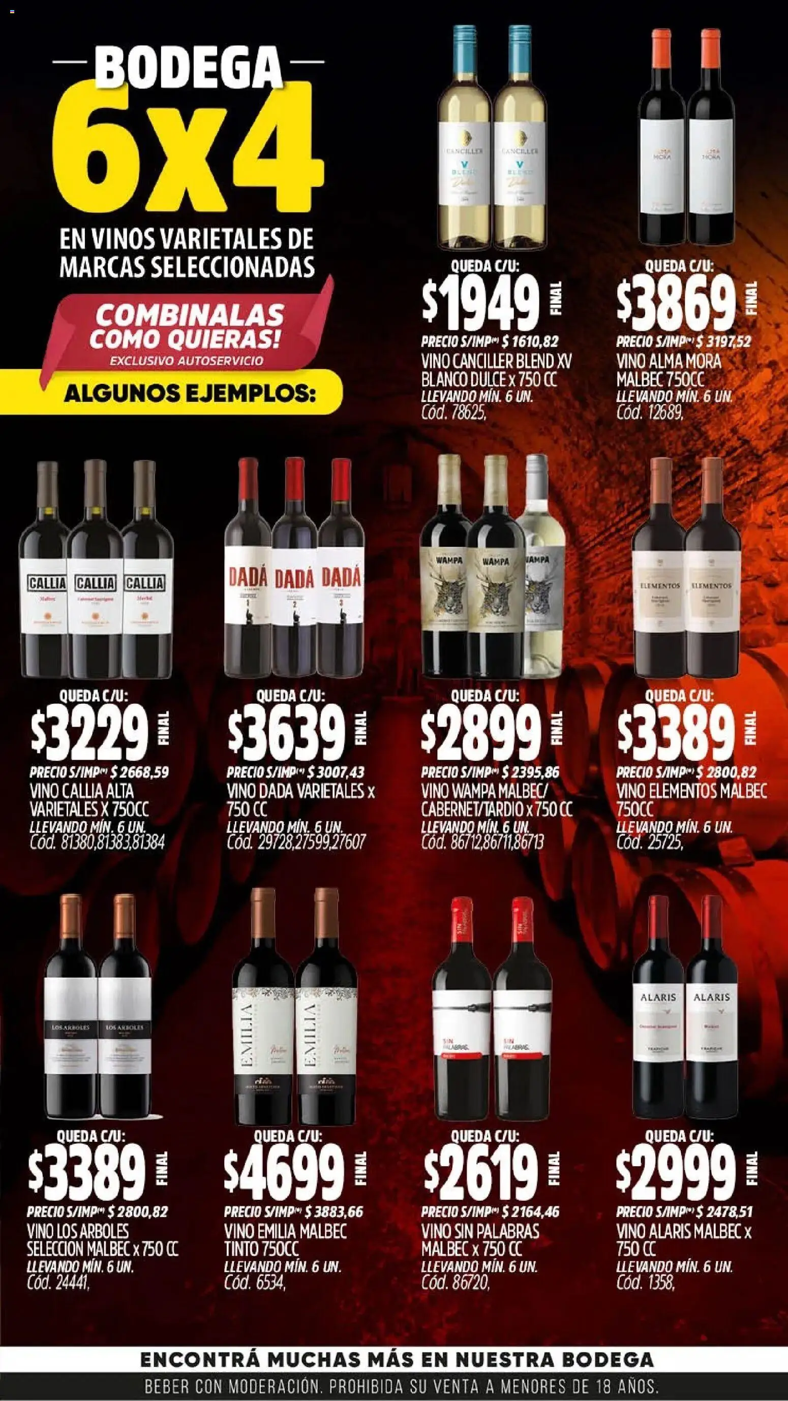Yaguar - Oferta Semanal Jujuy │ válido desde el 06/04/2026 | Página: 4 | Productos: Dulce, Vino