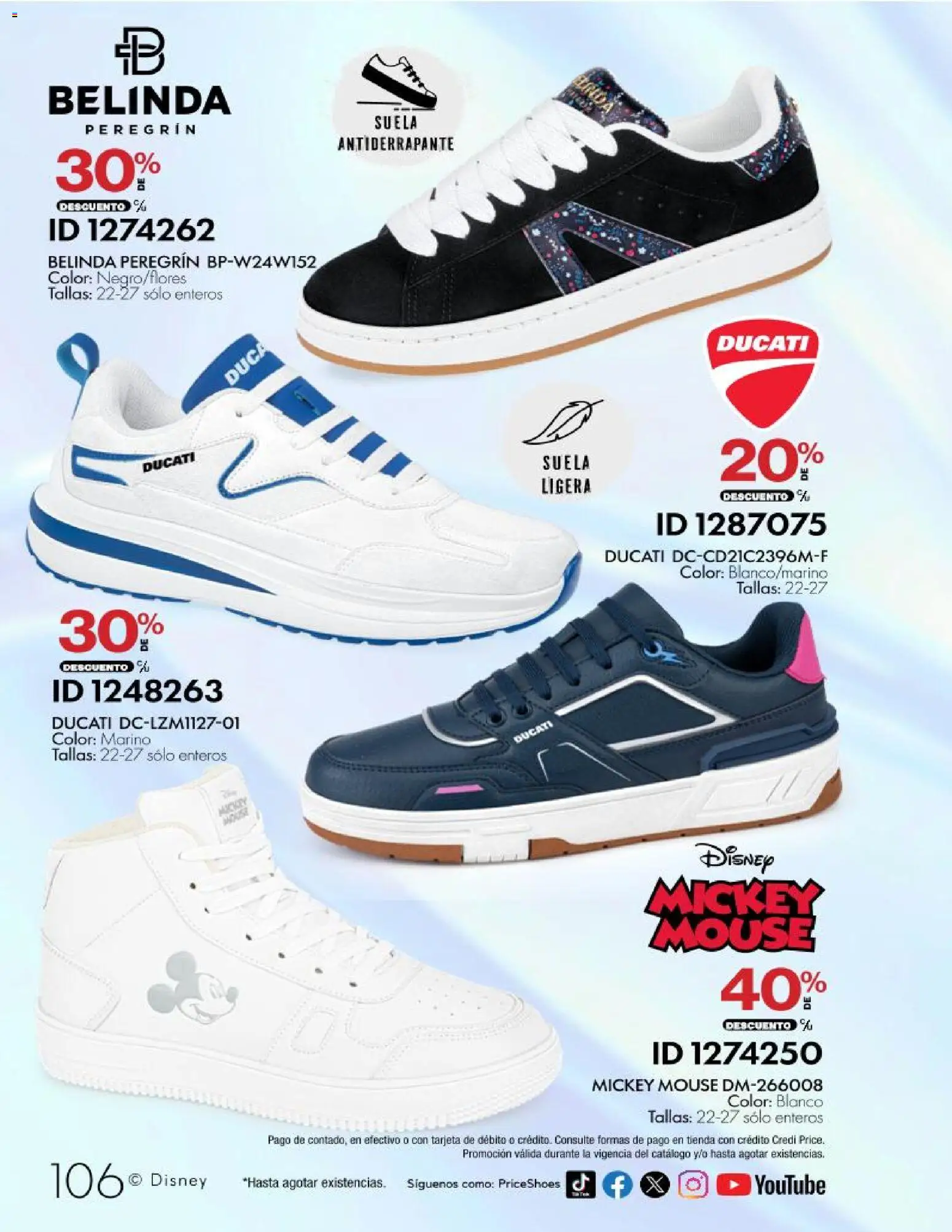 Nuevas ofertas de Price Shoes válidas en toda la República Mexicana desde el 28/10/2026. ¡Encuentra las mejores ofertas en Price Shoes catálogo 10 pagos sin intereses! | Página: 106