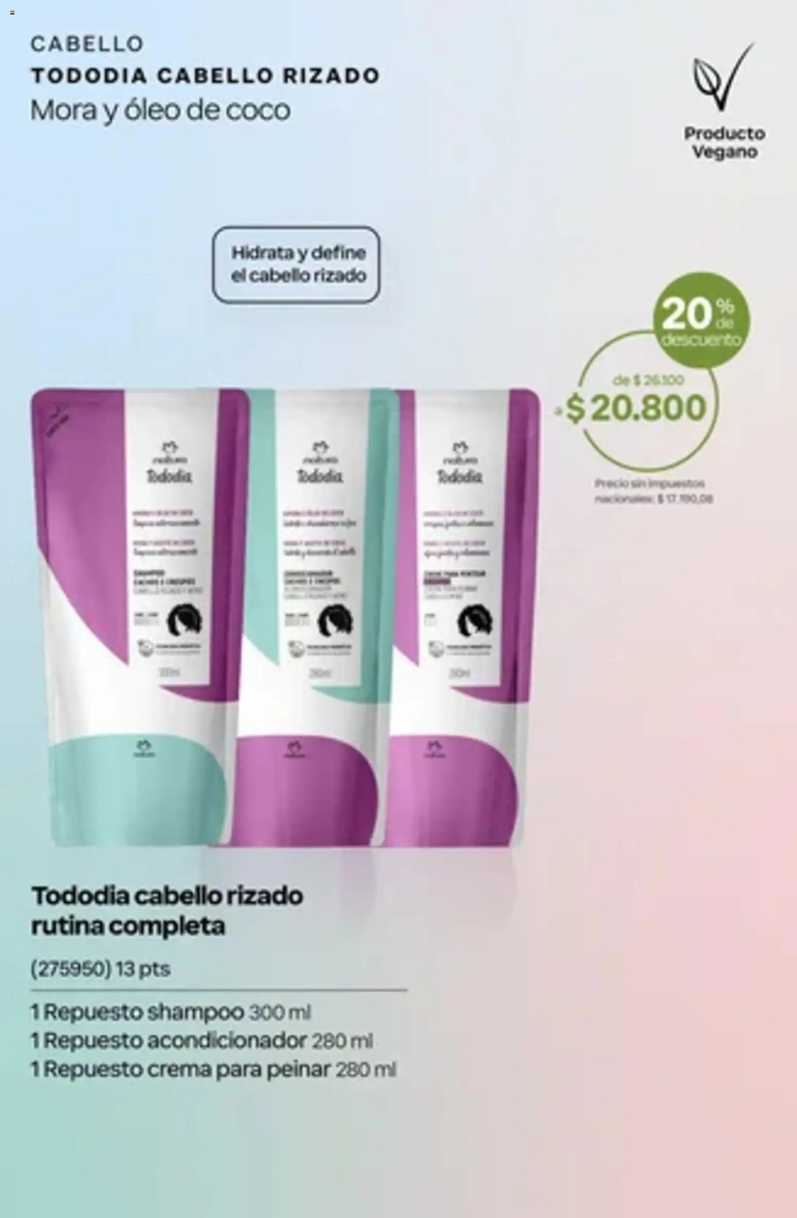 Catálogo Natura Ciclo 14 │ válido desde el 01/10/2026 | Página: 40 | Productos: Coco, Shampoo, Acondicionador, Crema