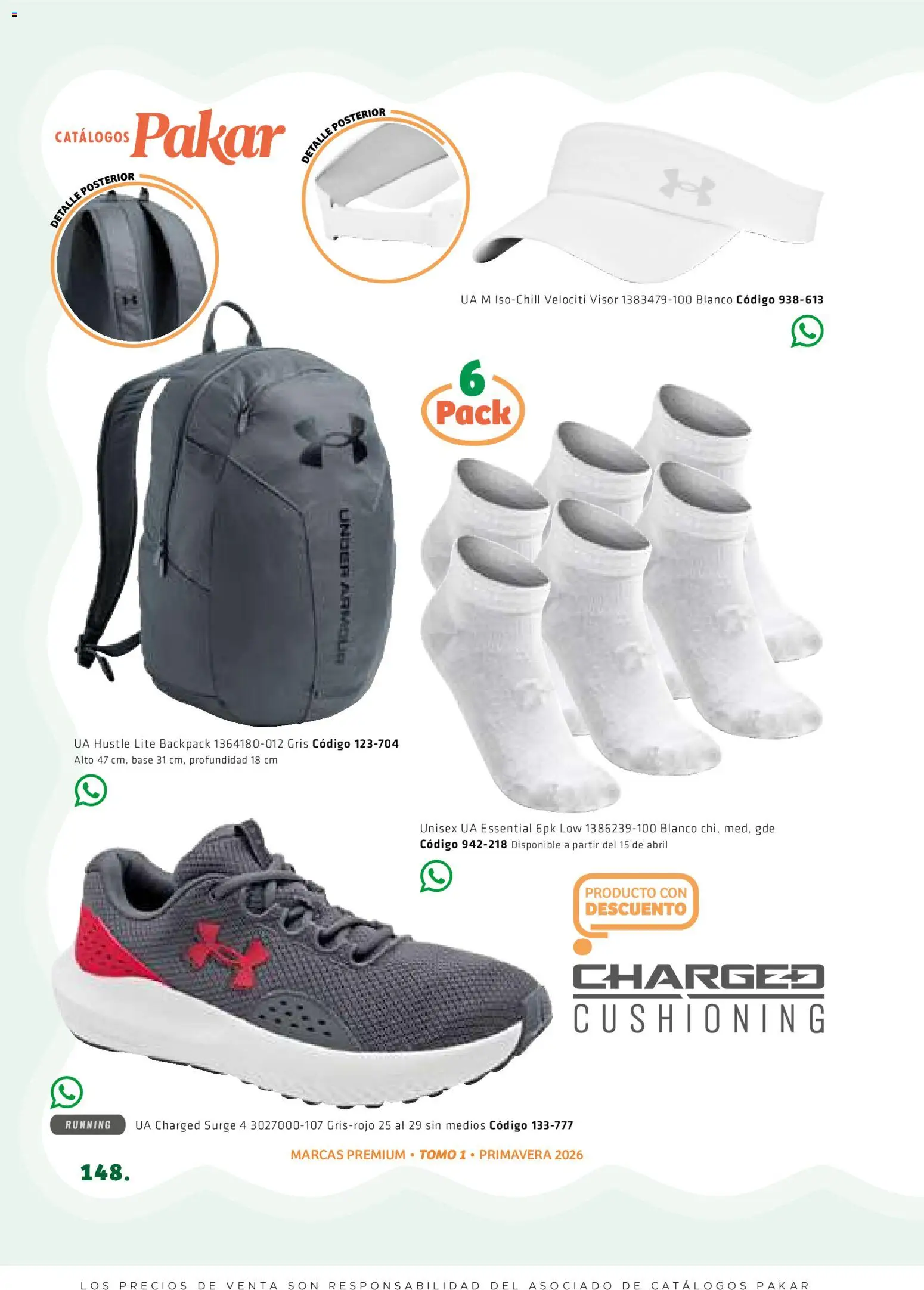 Nuevas ofertas de SC Pakar válidas en toda la República Mexicana desde el 27/02/2026. ¡Encuentra las mejores ofertas en SC Pakar catálogo Premium Men Tomo 1! | Página: 148