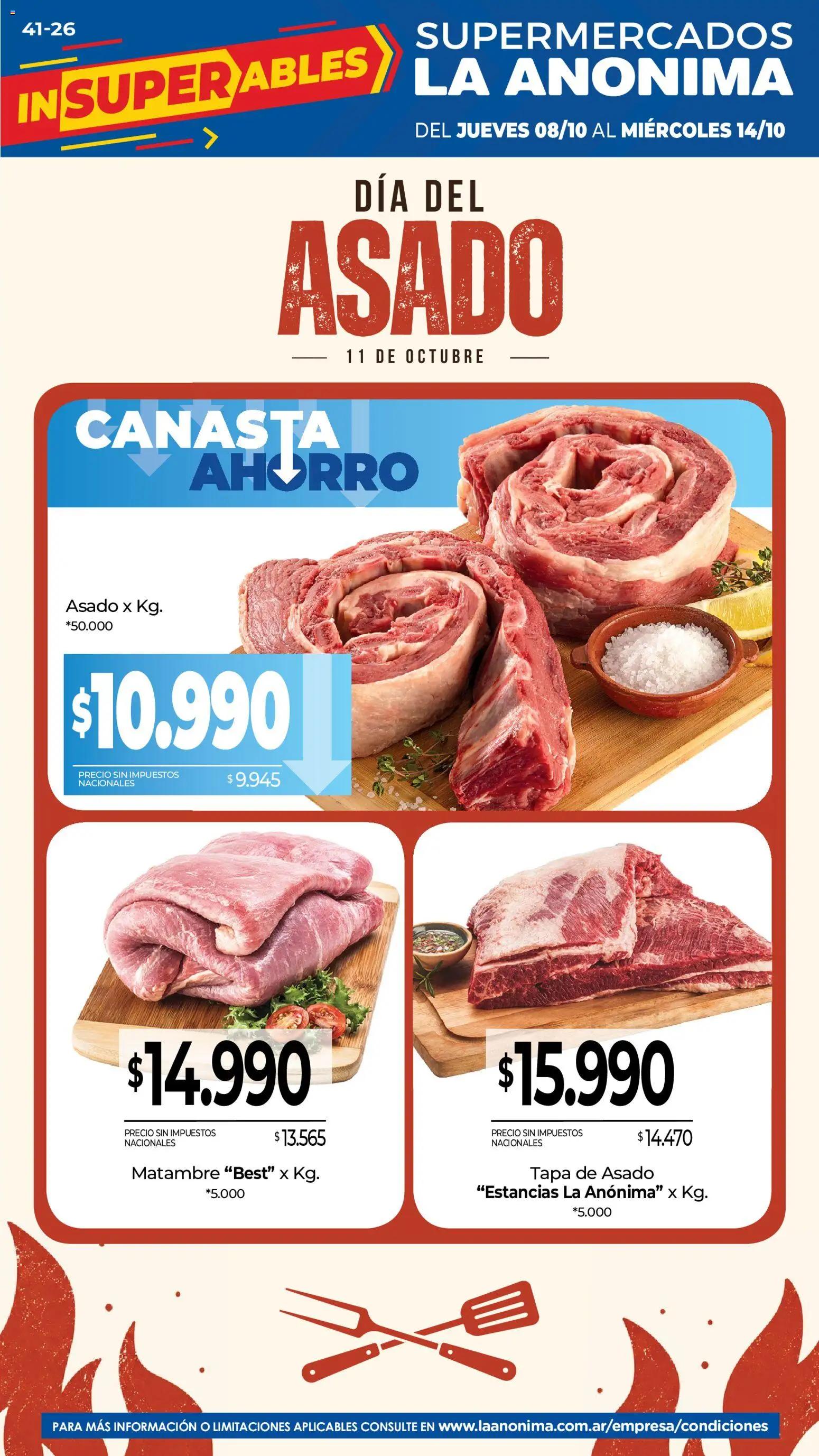 La Anonima - Frescos │ válido desde el 08/10/2026 | Página: 1