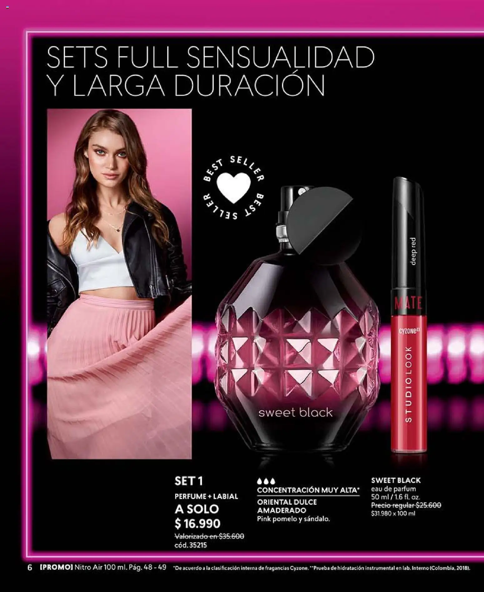 Catálogo CyZone Campaña 16 │ válido desde el 28.09.2026 | Página: 6 | Productos: Perfume, Labial