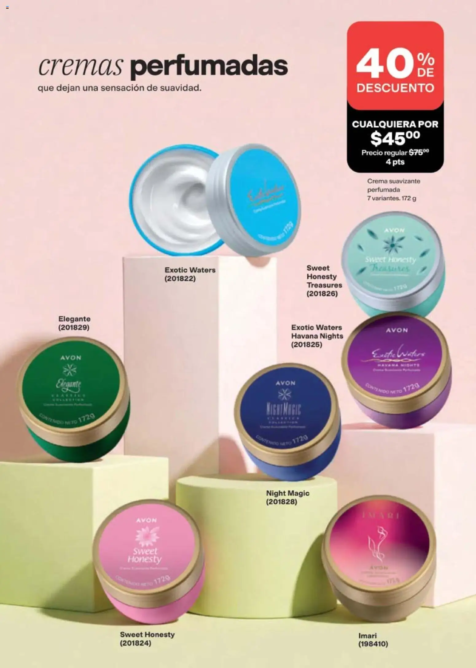 Nuevas ofertas de AVON válidas en toda la República Mexicana desde el 05/10/2026. ¡Encuentra las mejores ofertas en AVON campaña 16 2026! | Página: 124