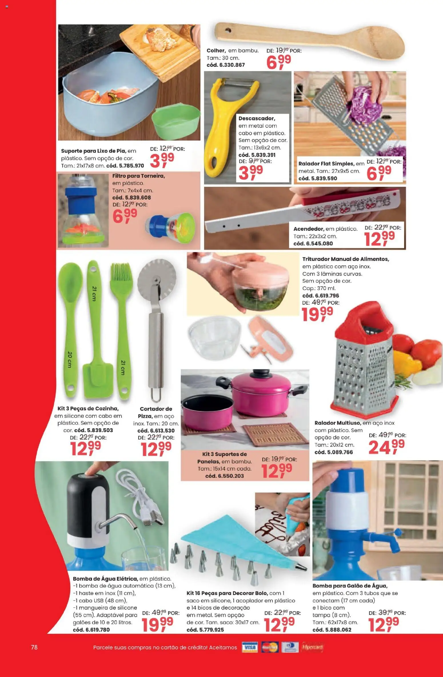 Quatro Estações Folheto - válido de 01/09/2026 | Página: 78 | Produtos: Mangueira, Decoração, Água, Cortador