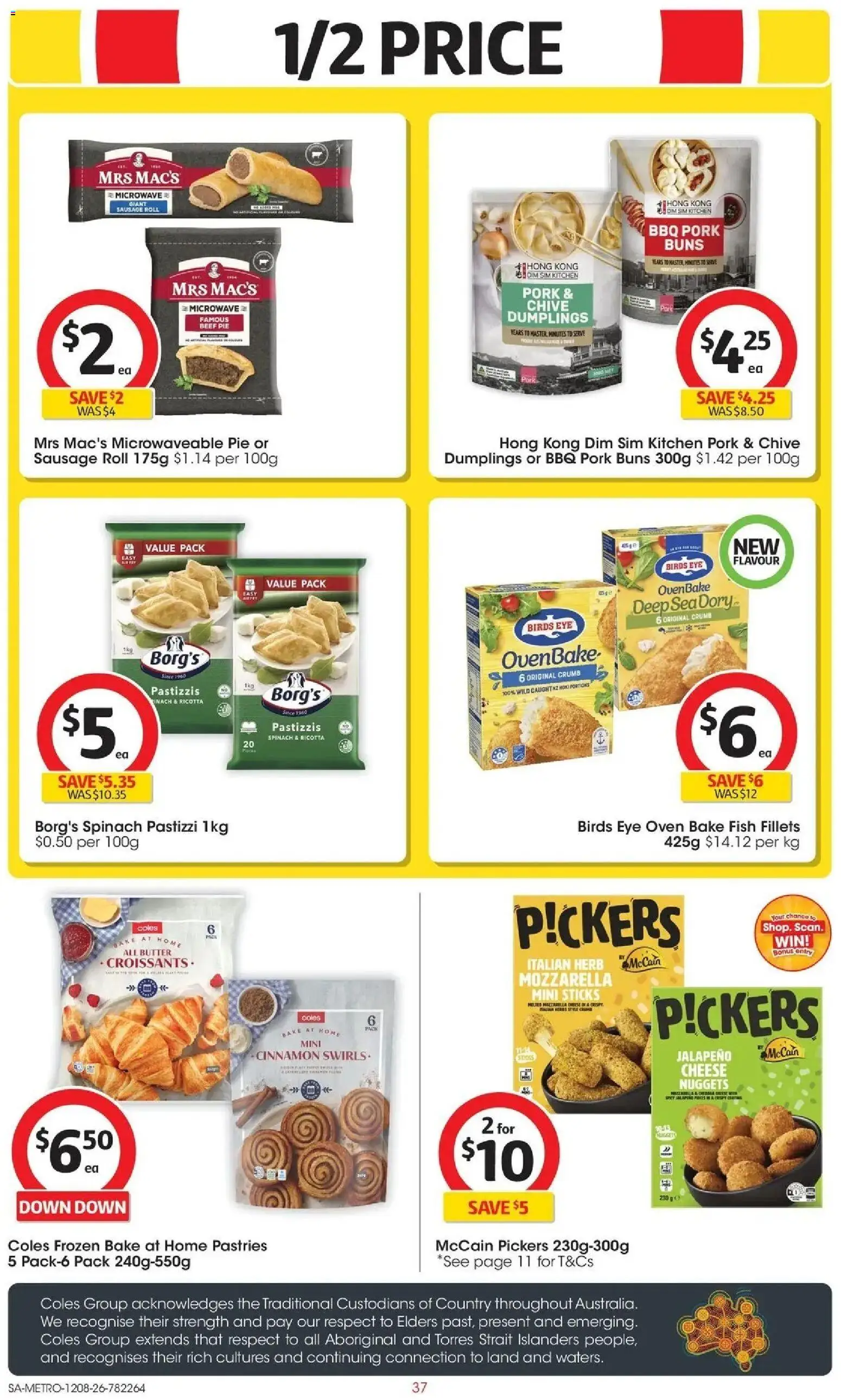 Coles catalogue - valid from 12/08/2026 | Page: 37 | Products: Cheese, Pork, Sausage, Ricotta