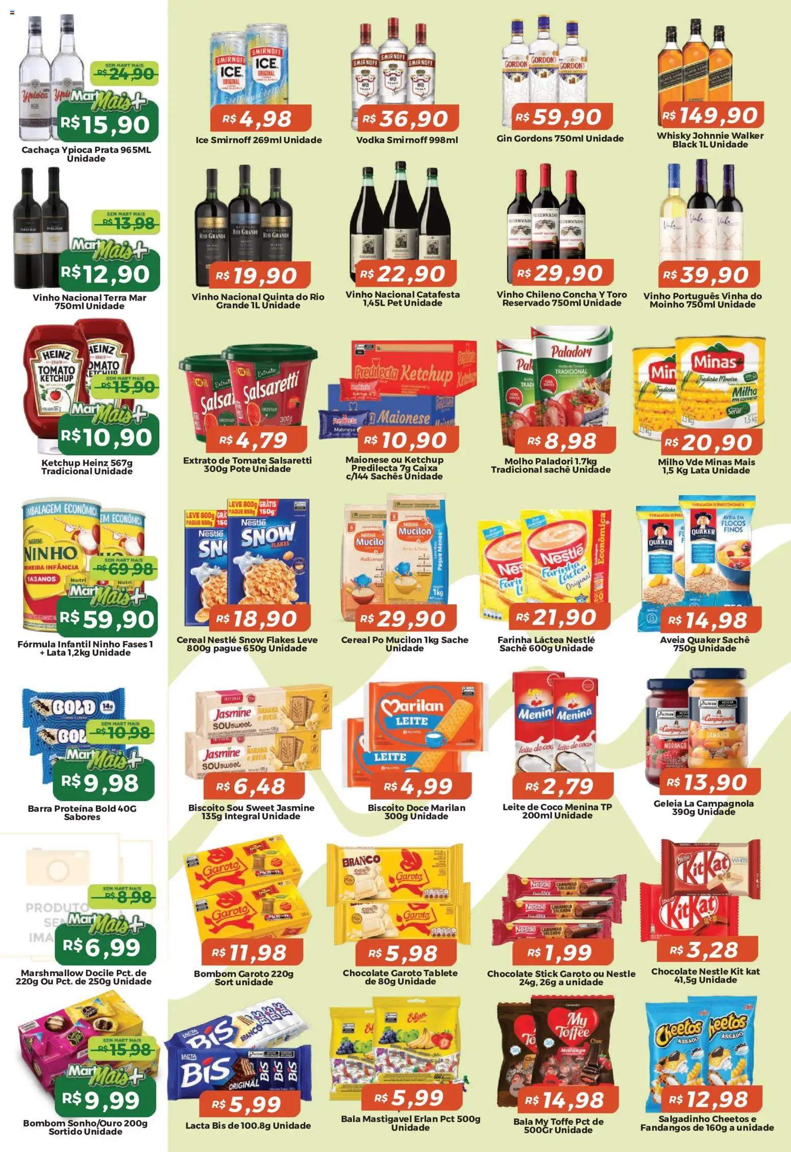 Mart Minas Folheto - válido de 17/09/2026 | Página: 3 | Produtos: Pó, Farinha, Bombom, Bala