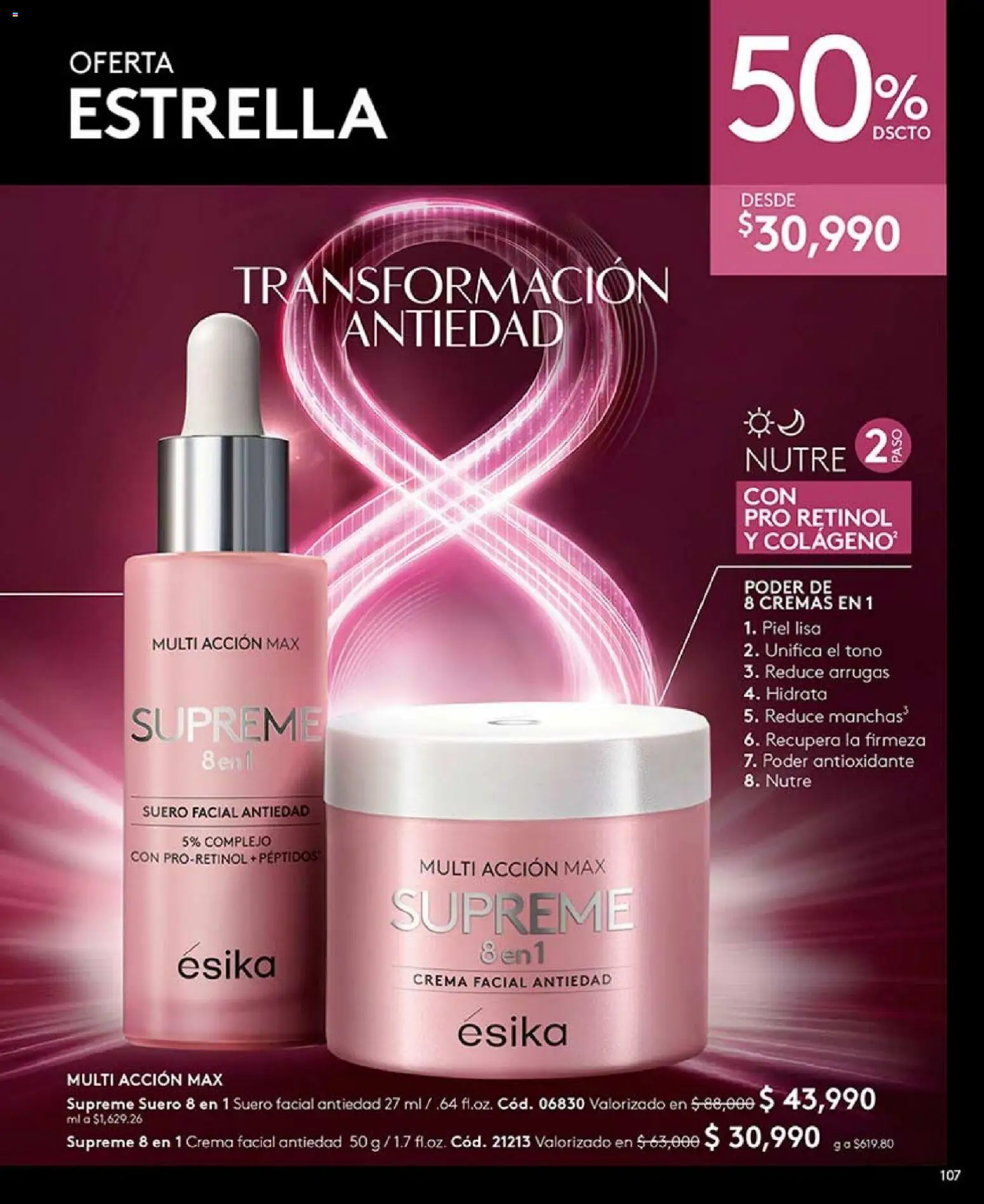 Ésika revista - valida desde el 04.05.2026 | Página: 109 | Productos: Crema
