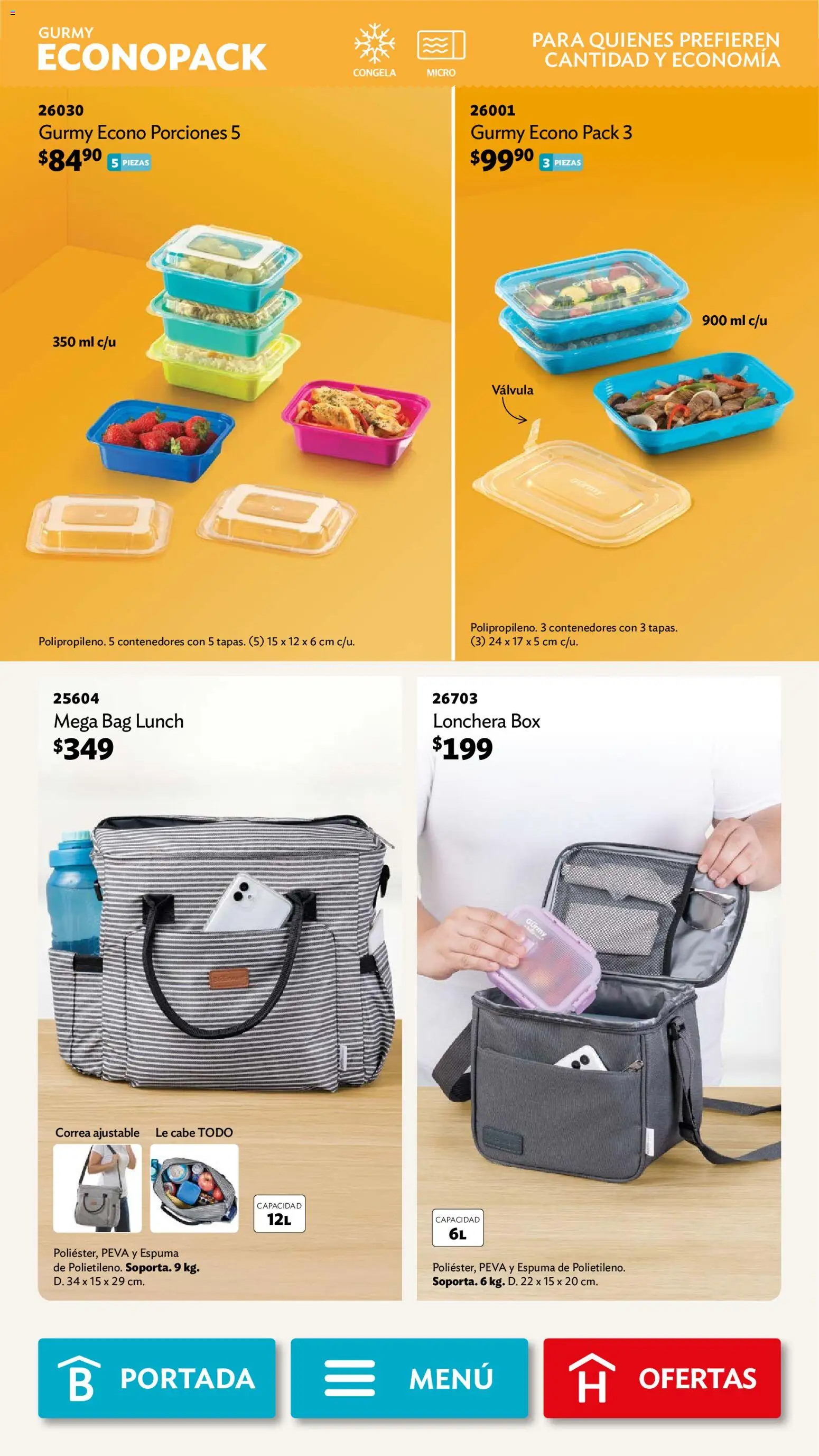 Nuevas ofertas de Betterware válidas en toda la República Mexicana desde el 02/11/2026. ¡Encuentra las mejores ofertas en Betterware campaña 11 2026! | Página: 64
