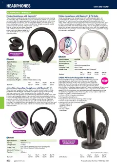 Preview of Jaycar Engineering & Scientific Catalogue 2025/2026  - valid from 09.07.2025 | Page: 402 | Products: Computer, Audio, Cable, Weight
