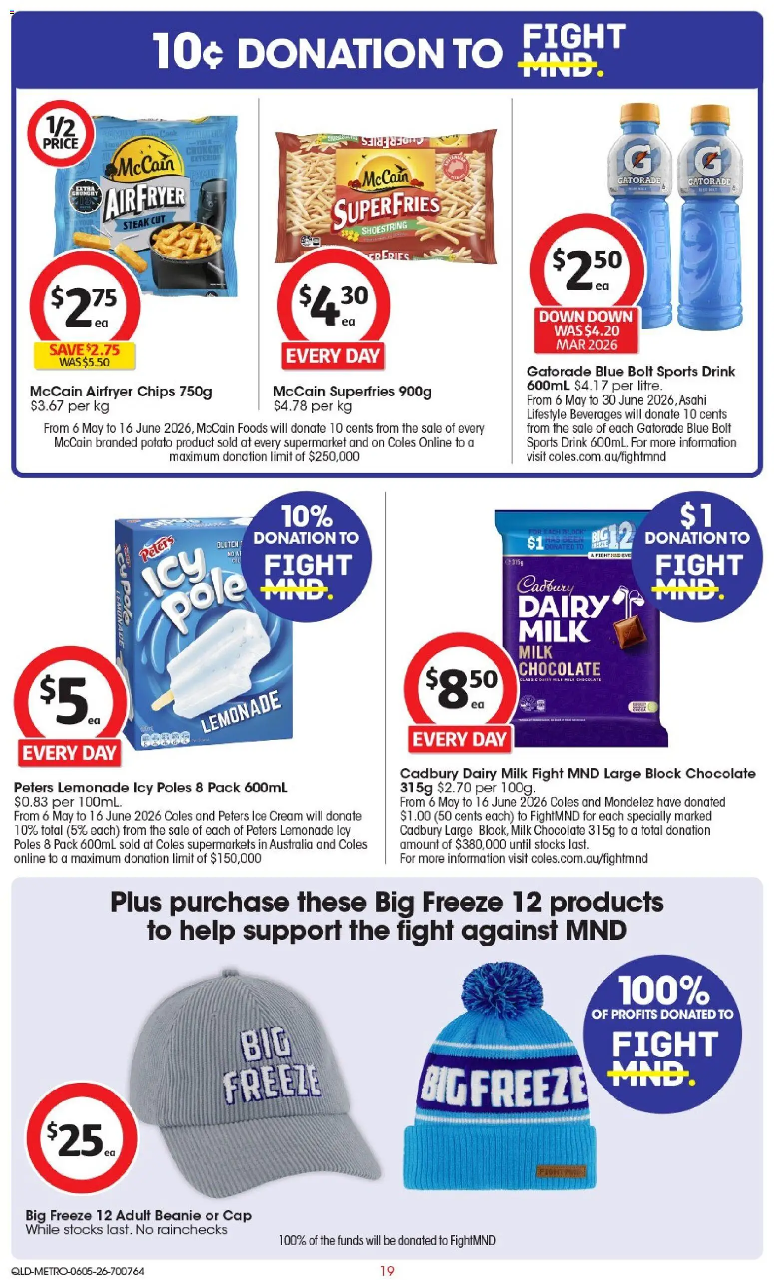 Coles catalogue - valid from 06.05.2026 | Page: 17 | Products: Dairy, Chocolate, Chips, Steak