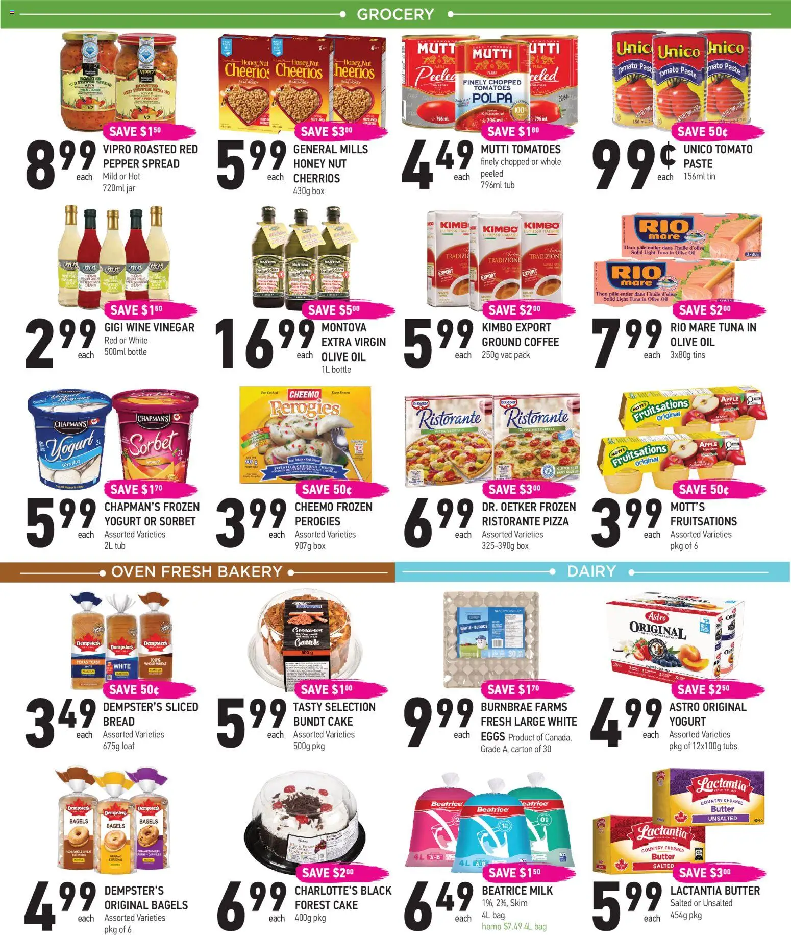 Coppas Fresh Market flyer valid from Sep 17, 2026 | Page: 3 | Products: Bag, Oil, Bread, Ground coffee