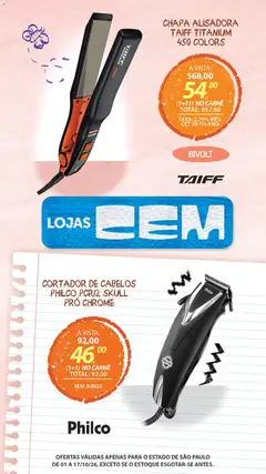 Lojas Cem - Ofertas atuais - Pré-Visualização do folheto da loja Lojas Cem, válido de 01/10/2026 | Página: 137