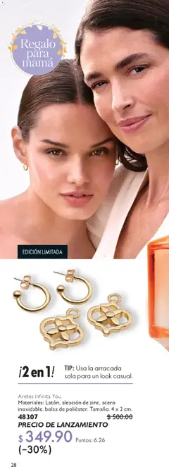 Vista previa de Oriflame campaña 6 2026, nuevo folleto de la tienda, válido en México a partir del 18.04.2026 | Página: 54 | Productos: Sombra, Mate, Polvo, Delineador