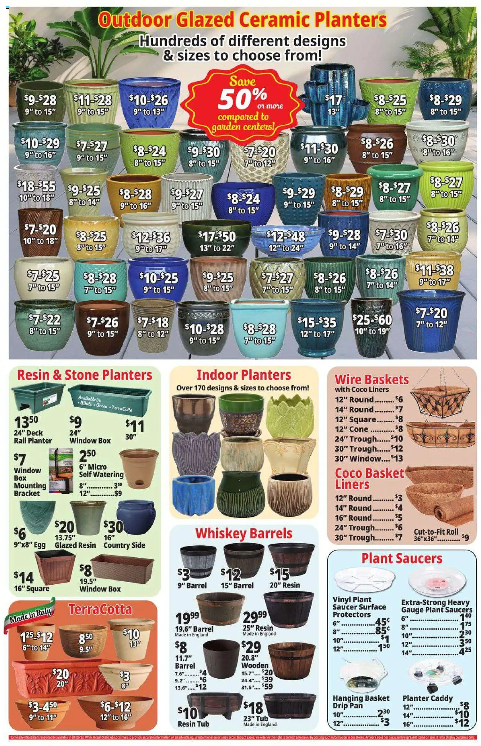 Ocean State Job Lot Weekly Ad - valid from 30.04.2026 | Page: 6 | Products: Basket, Pan, Wire, Whiskey